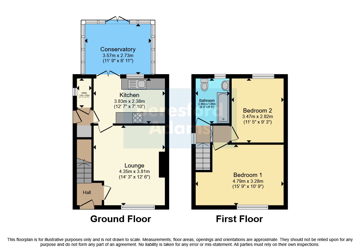 8, Bridge Road, Conwy floorplan