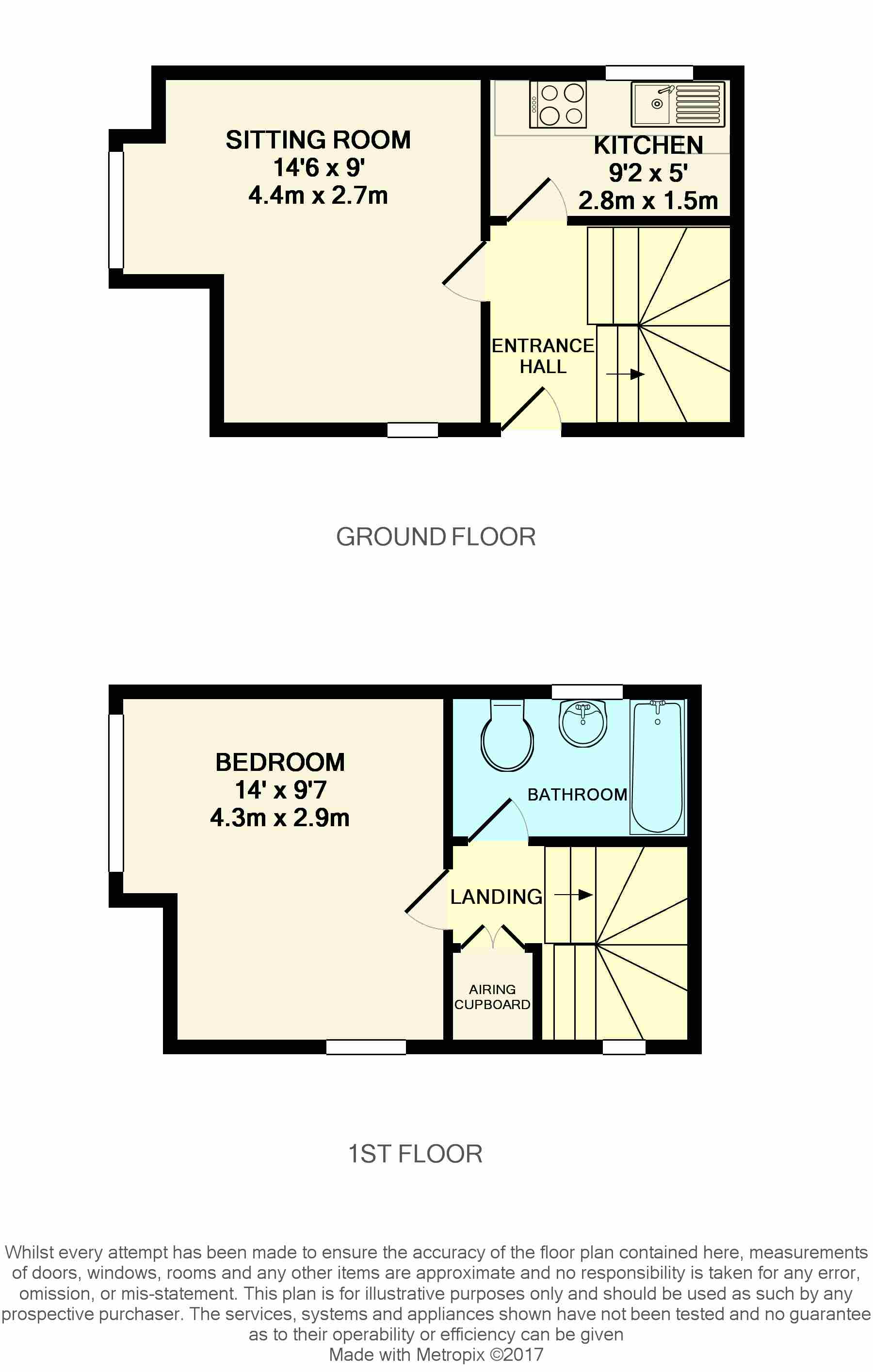 15, Kingsmead Place, Horsham floorplan