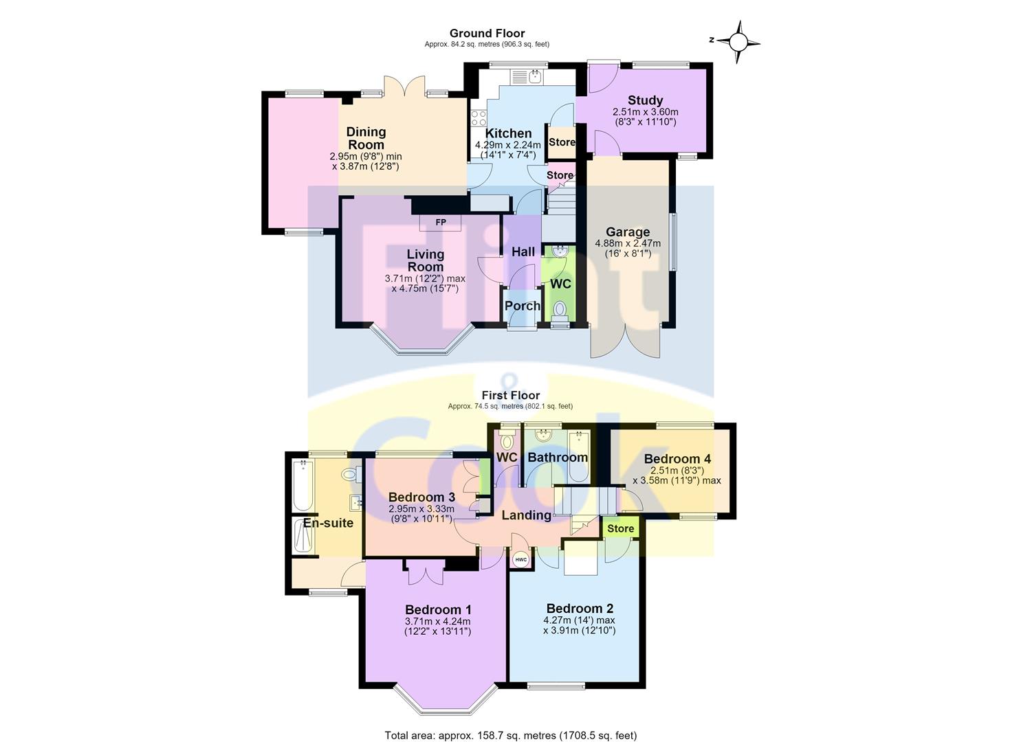 18, Admirals Close, Hereford floorplan