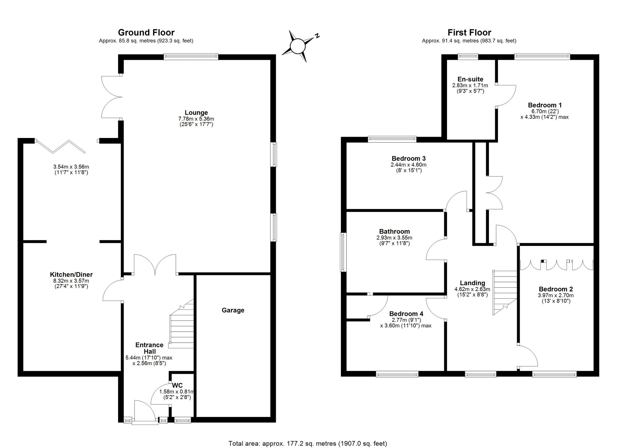 10 Dillside, Stockton-On-Tees floorplan