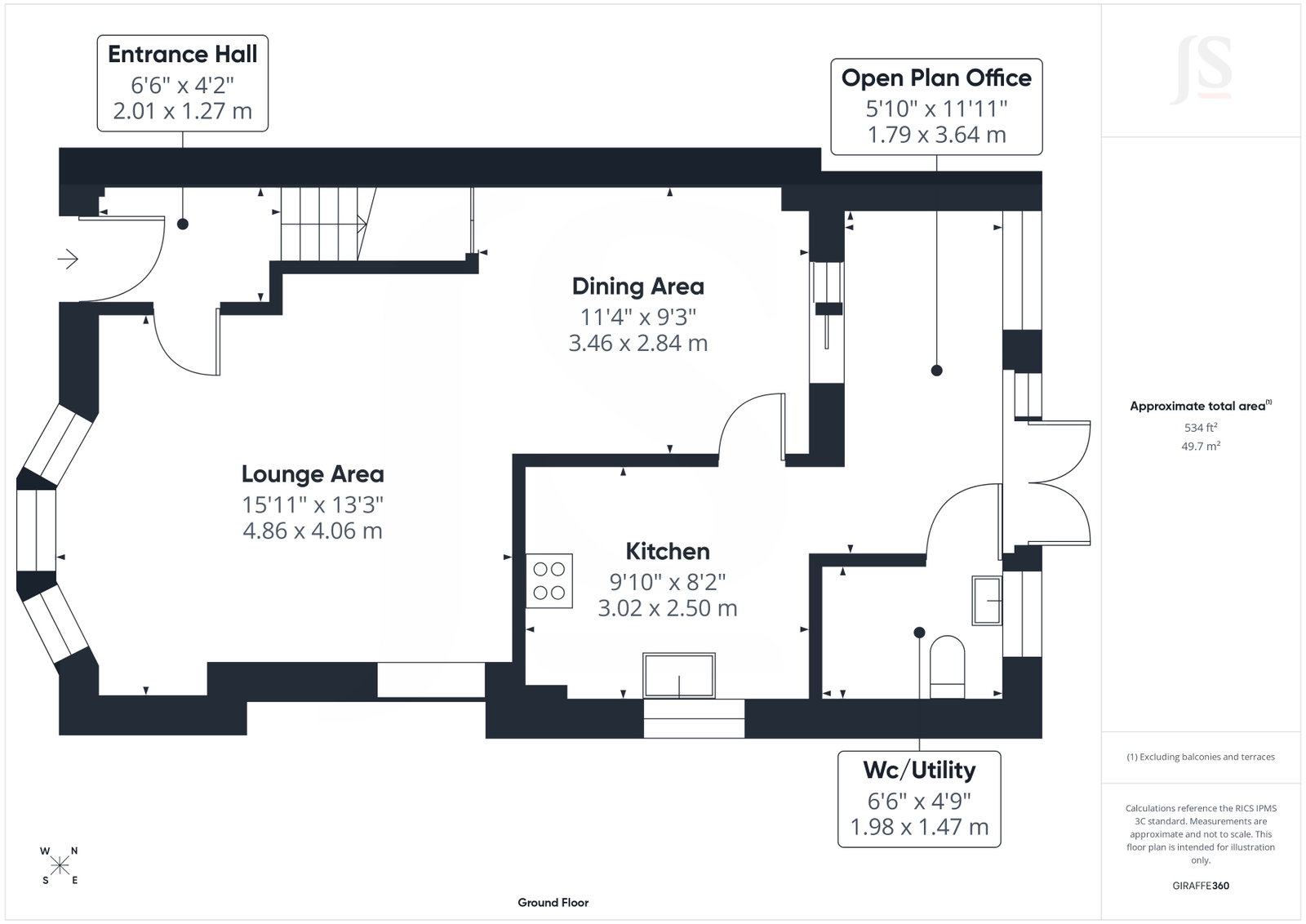 154, Greenacres, Shoreham-by-Sea floorplan