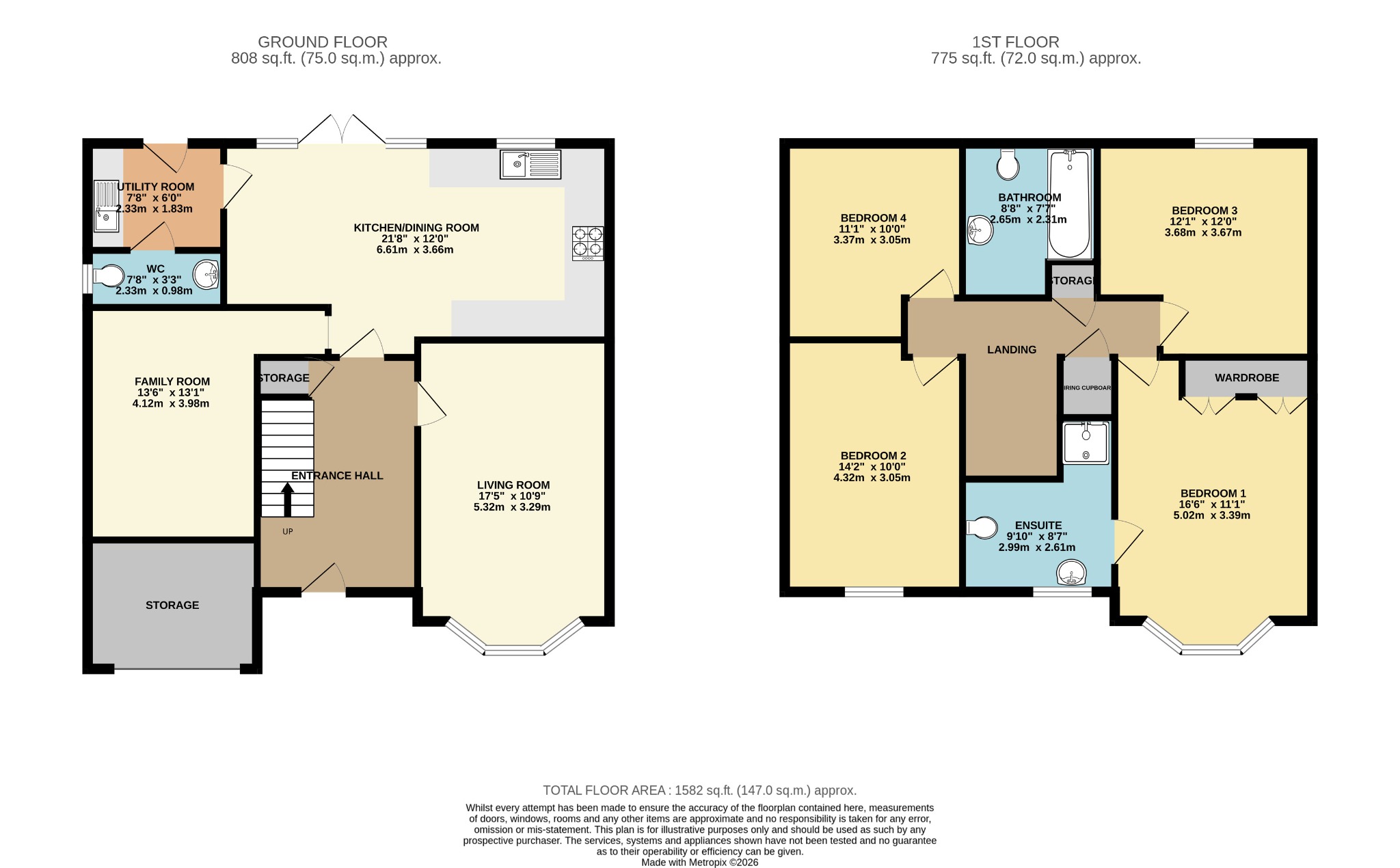 19 Berryfield, Coate, Wiltshire floorplan