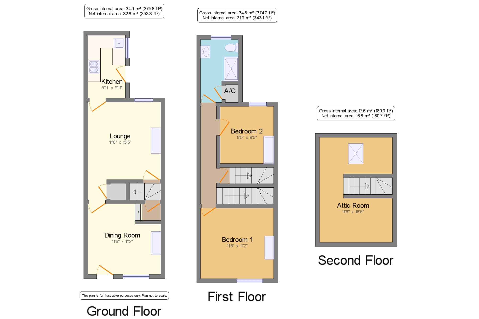 2 Bedrooms Terraced house for sale in Kilby Road, Fleckney, Leicester, Leicestershire LE8