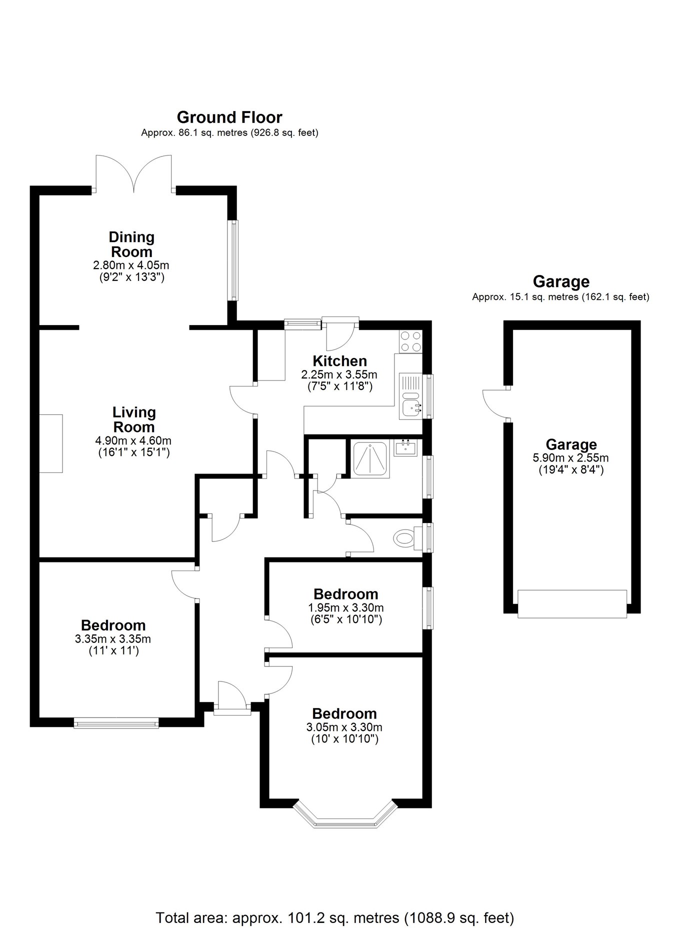 Envis Way, Fairlands, Guildford GU3, 3 bedroom semidetached house for