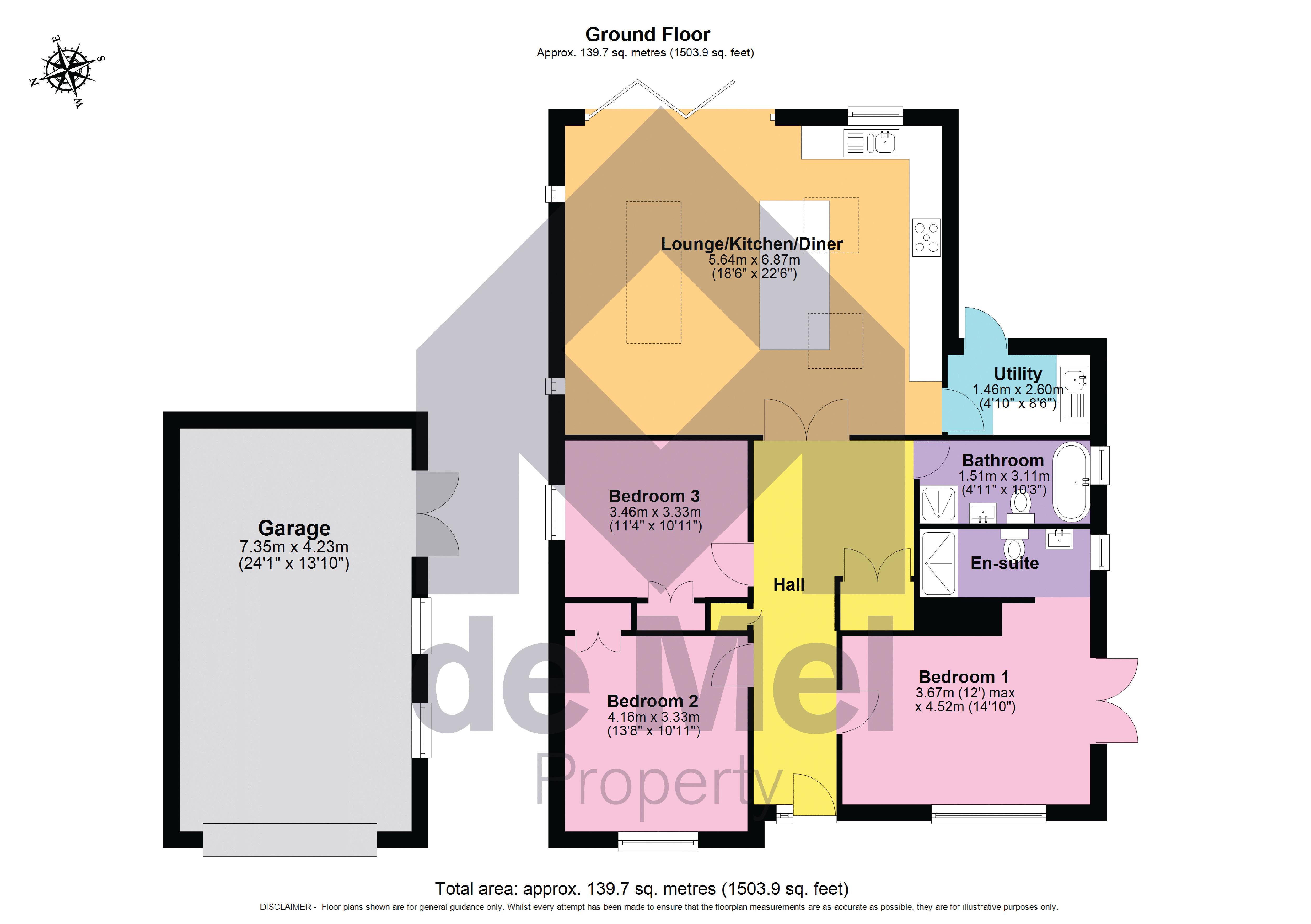 5, Blacksmiths Road, Tewkesbury floorplan