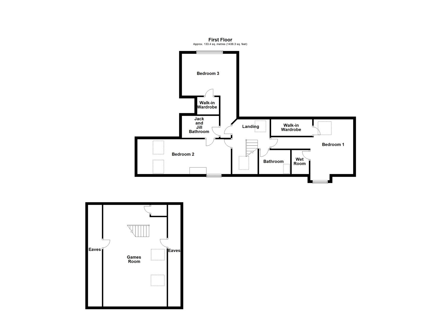 Woodcroft, Wood Lane, Castleford floorplan
