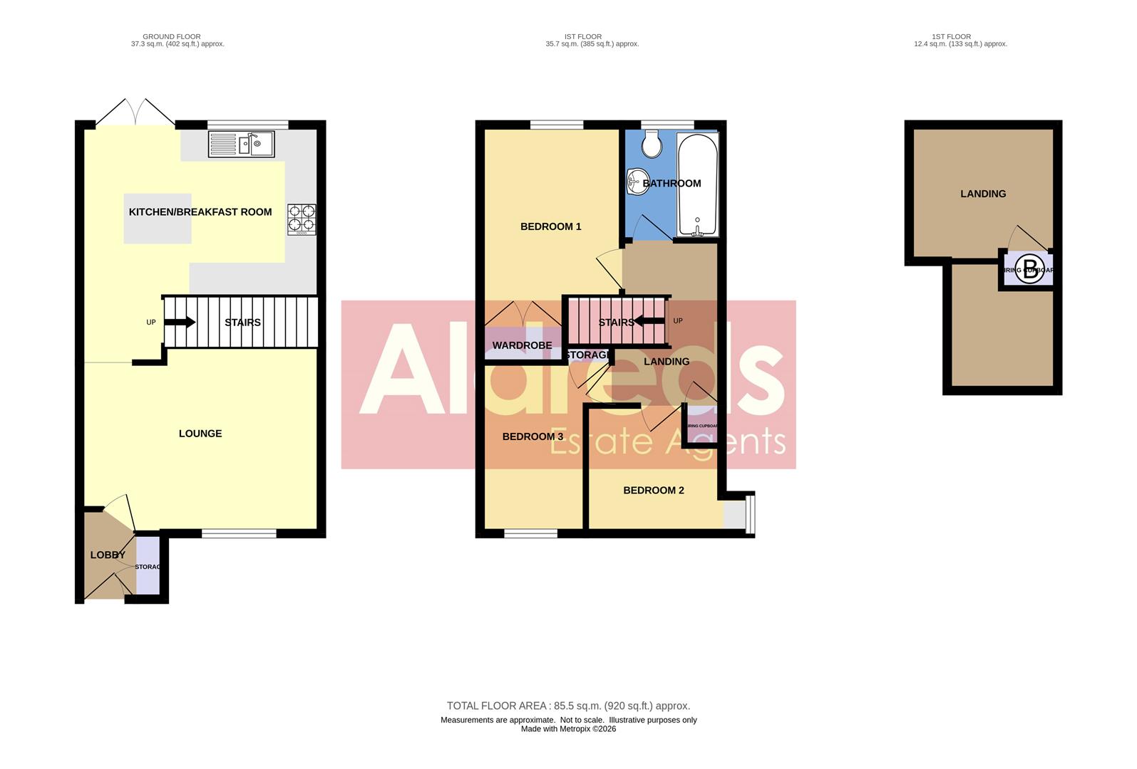 8, Thames Way, Great Yarmouth floorplan