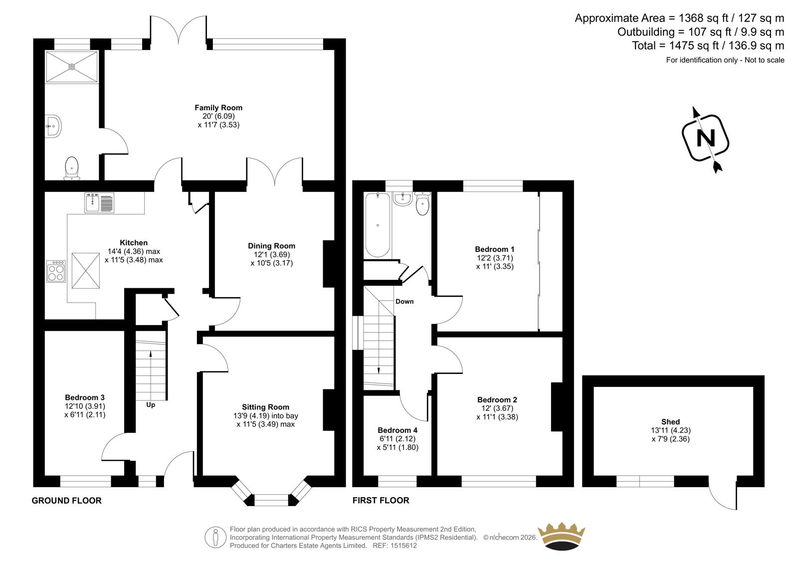56, Orchard Avenue, West Sussex floorplan