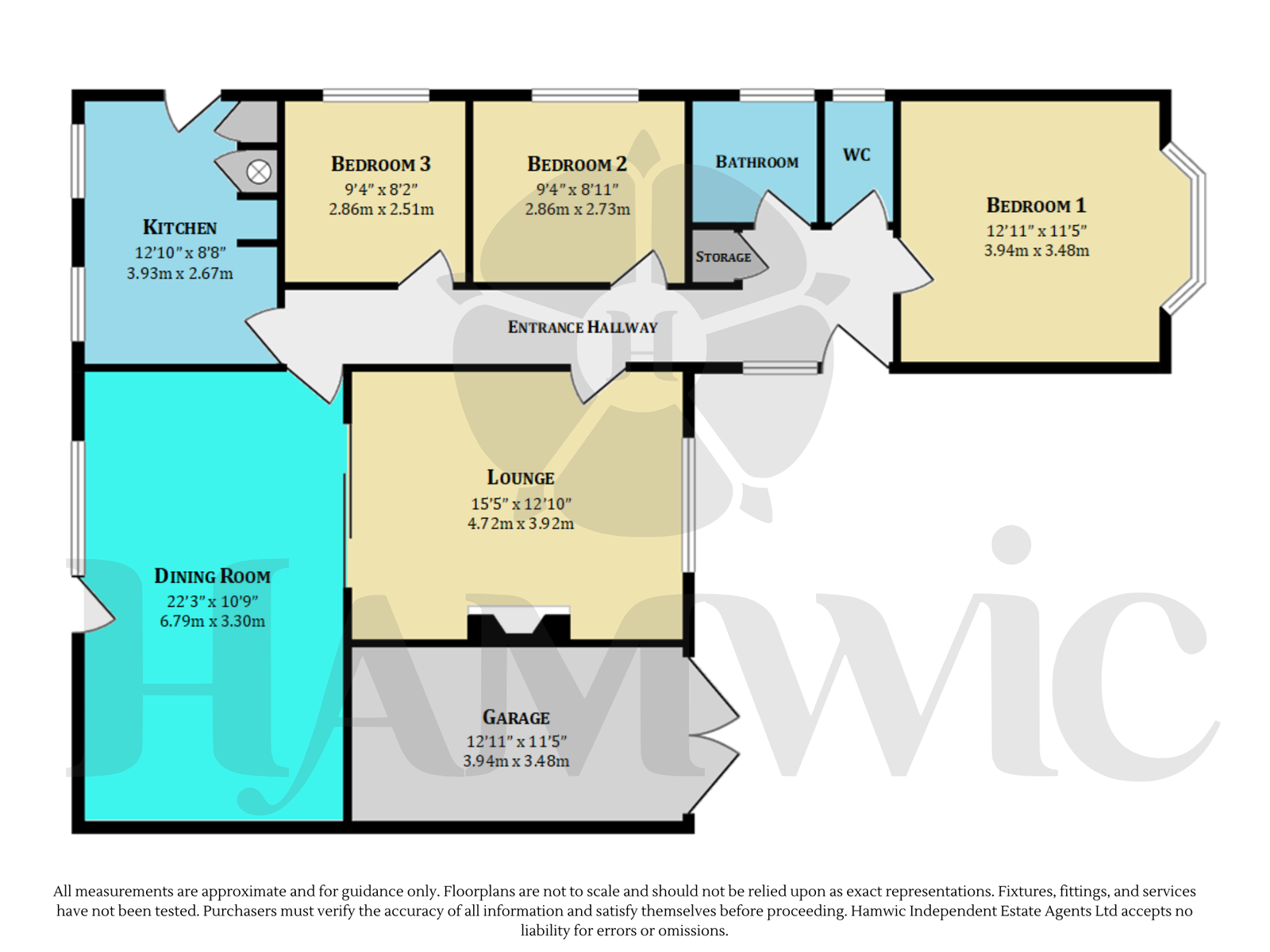 6, Rownhams Way, Southampton floorplan