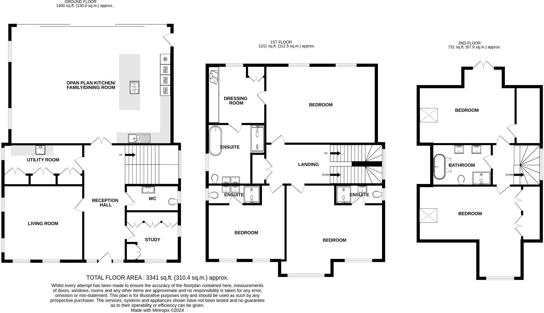 17, Upper Carlisle Road, East Sussex floorplan