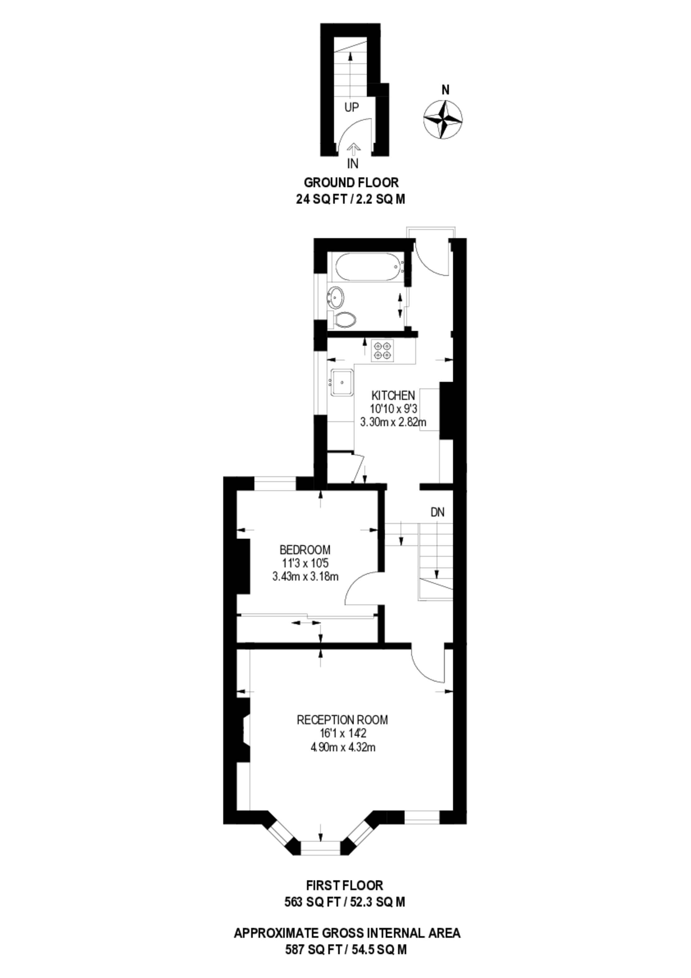 Dorchester Grove, Chiswick floorplan