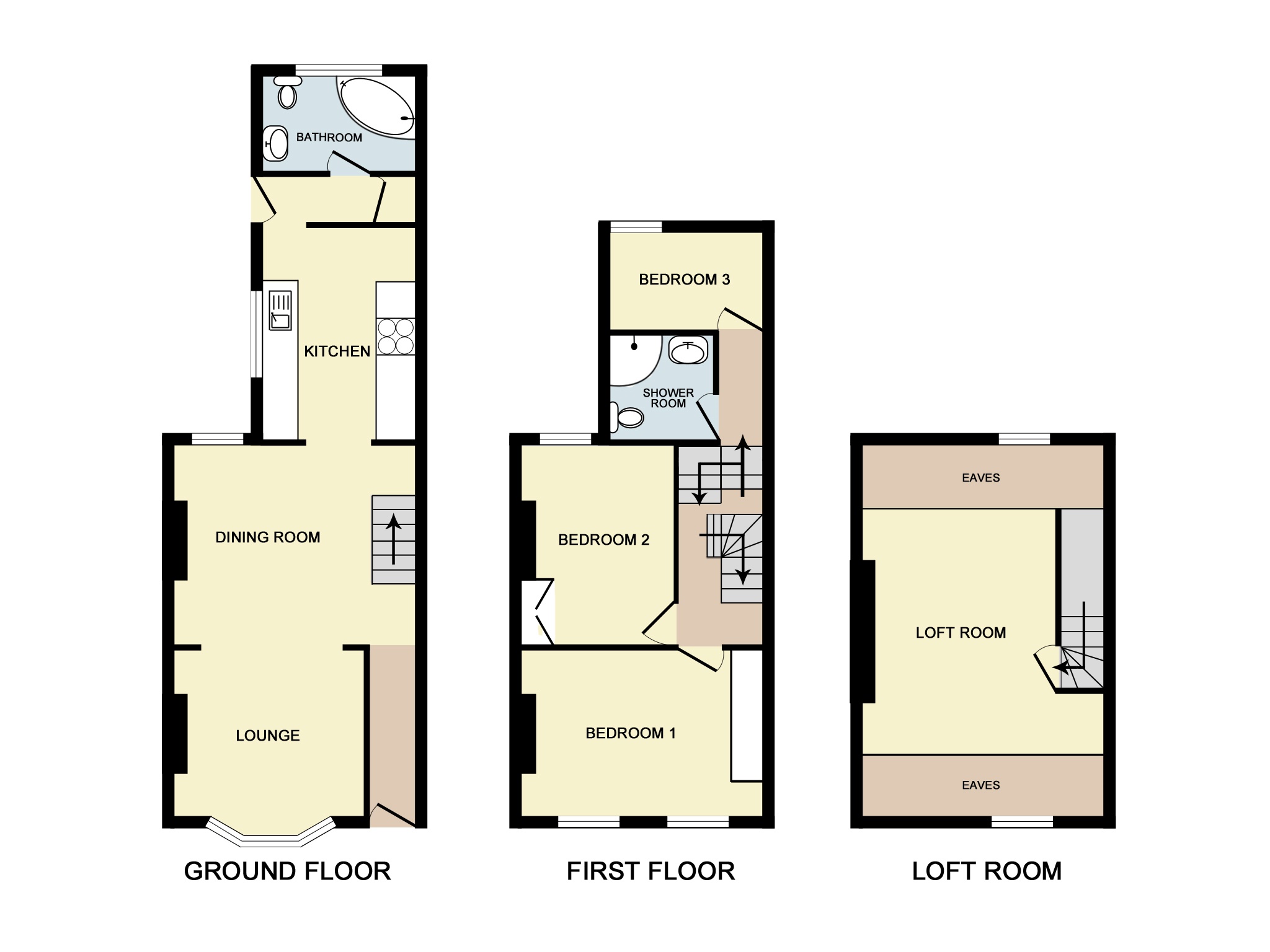 Cottrell Road, Roath, Cardiff CF24, 3 bedroom terraced house for sale