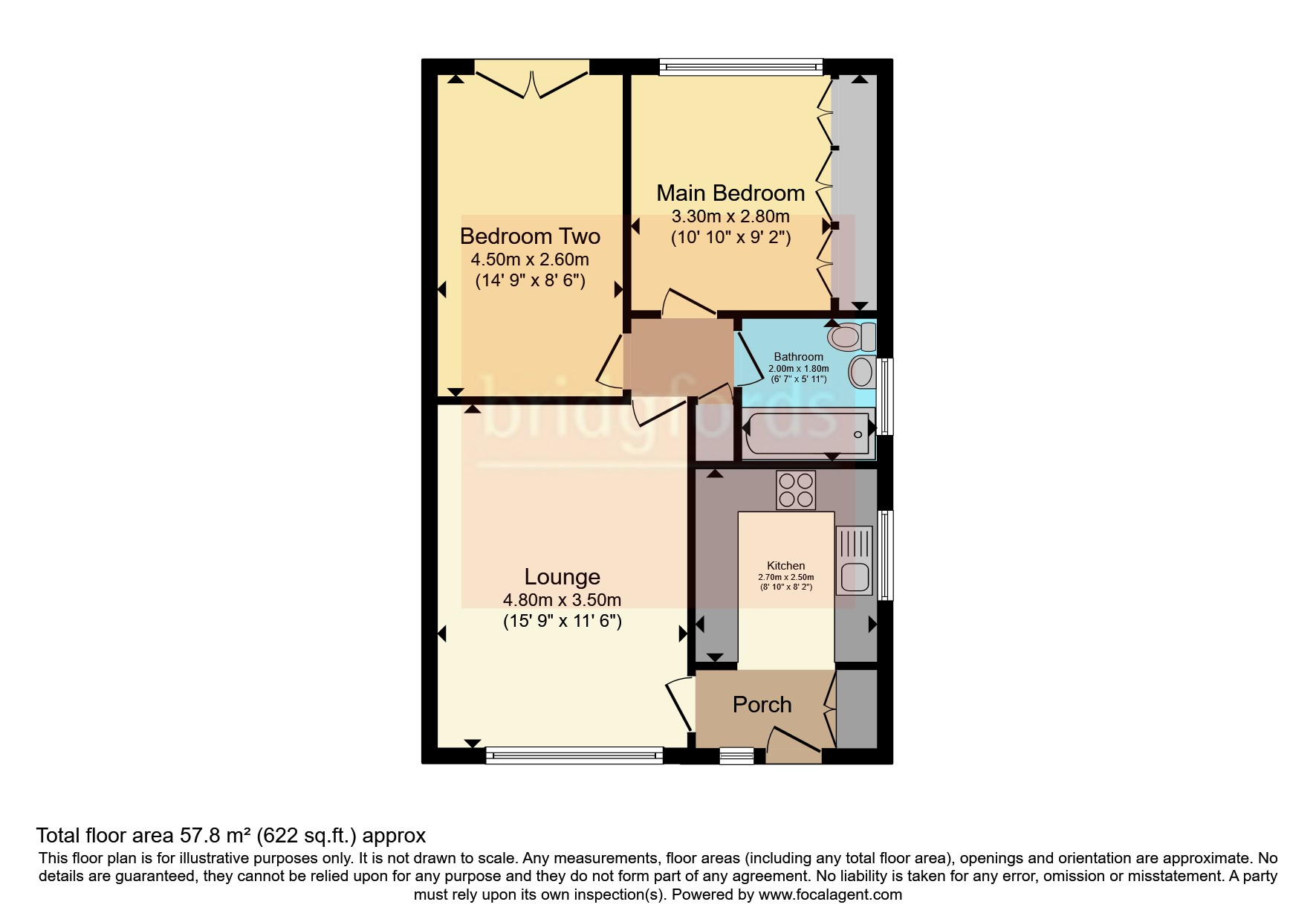 Maple Close, Sale, Greater Manchester, M33 floorplan
