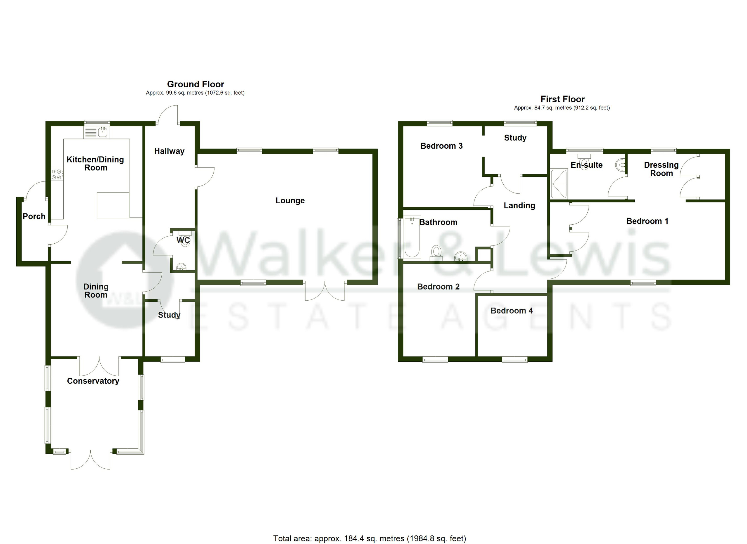 Hartfield, Heolgerrig, Merthyr Tydfil, CF48 1SB floorplan