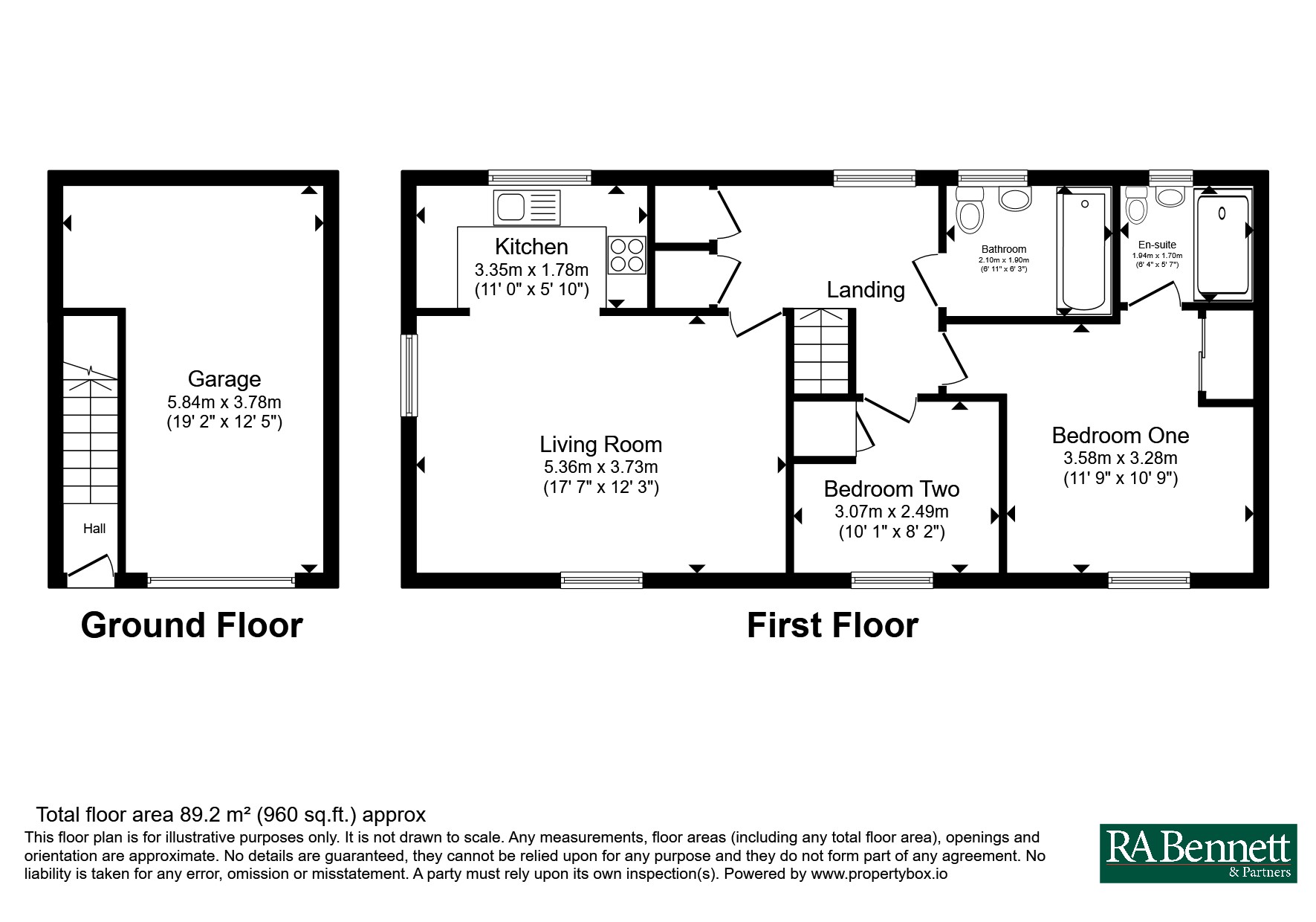 52, Andrews Close, Warwickshire floorplan