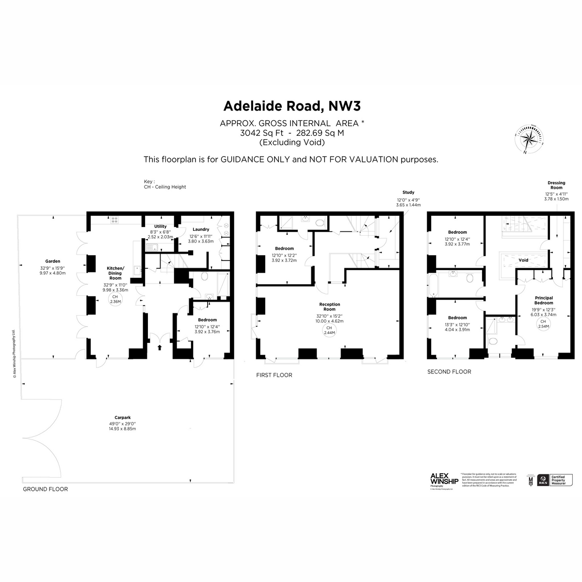 189, Adelaide Road, London floorplan