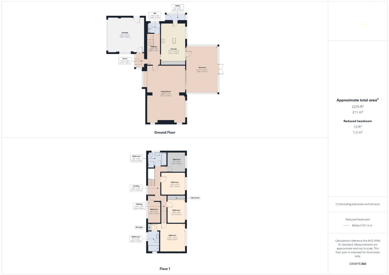9,, Maldon Close, Stockport floorplan