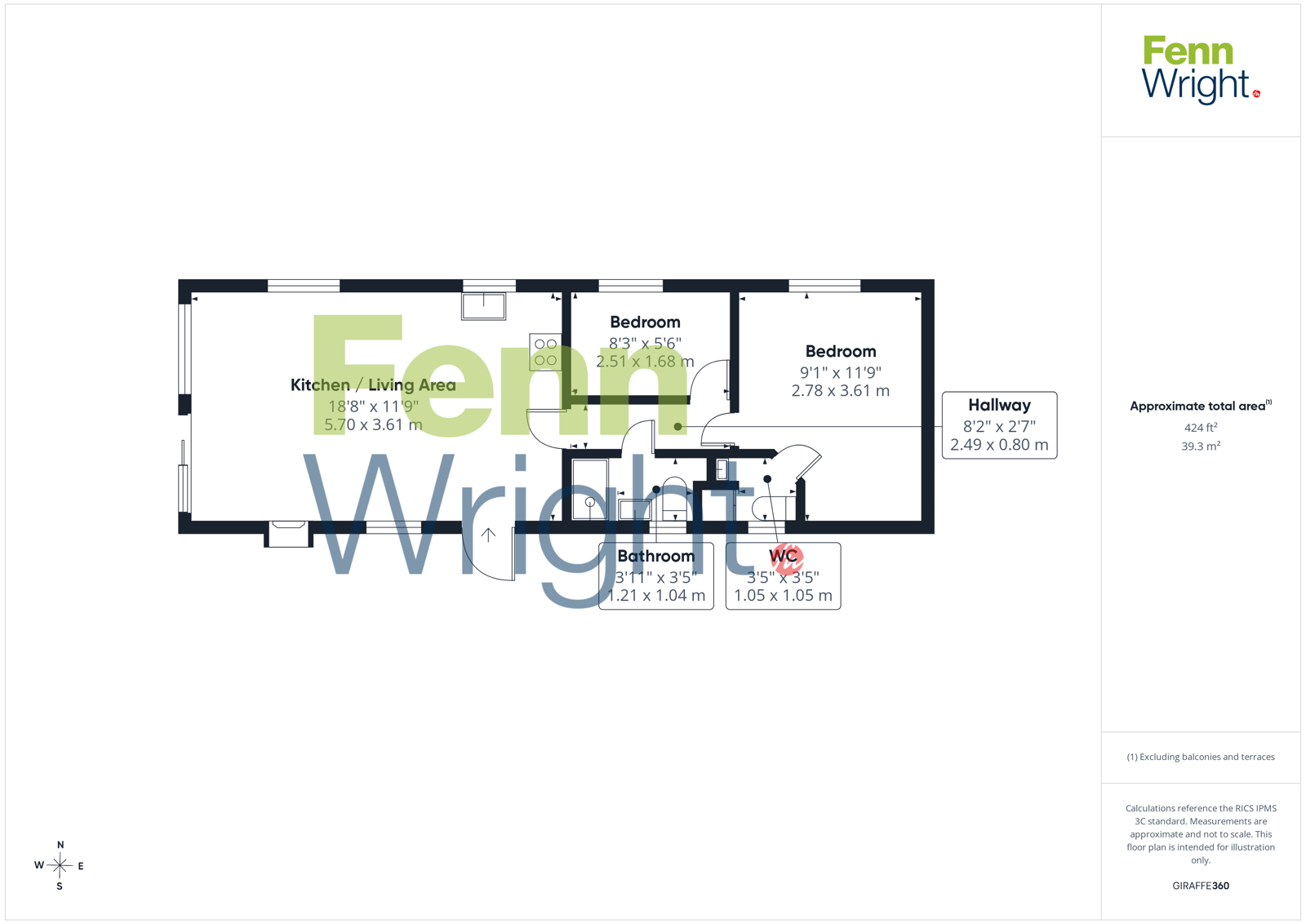 EW23 Felixstowe Beach Caravan Park,, Walton Avenue, Suffolk floorplan