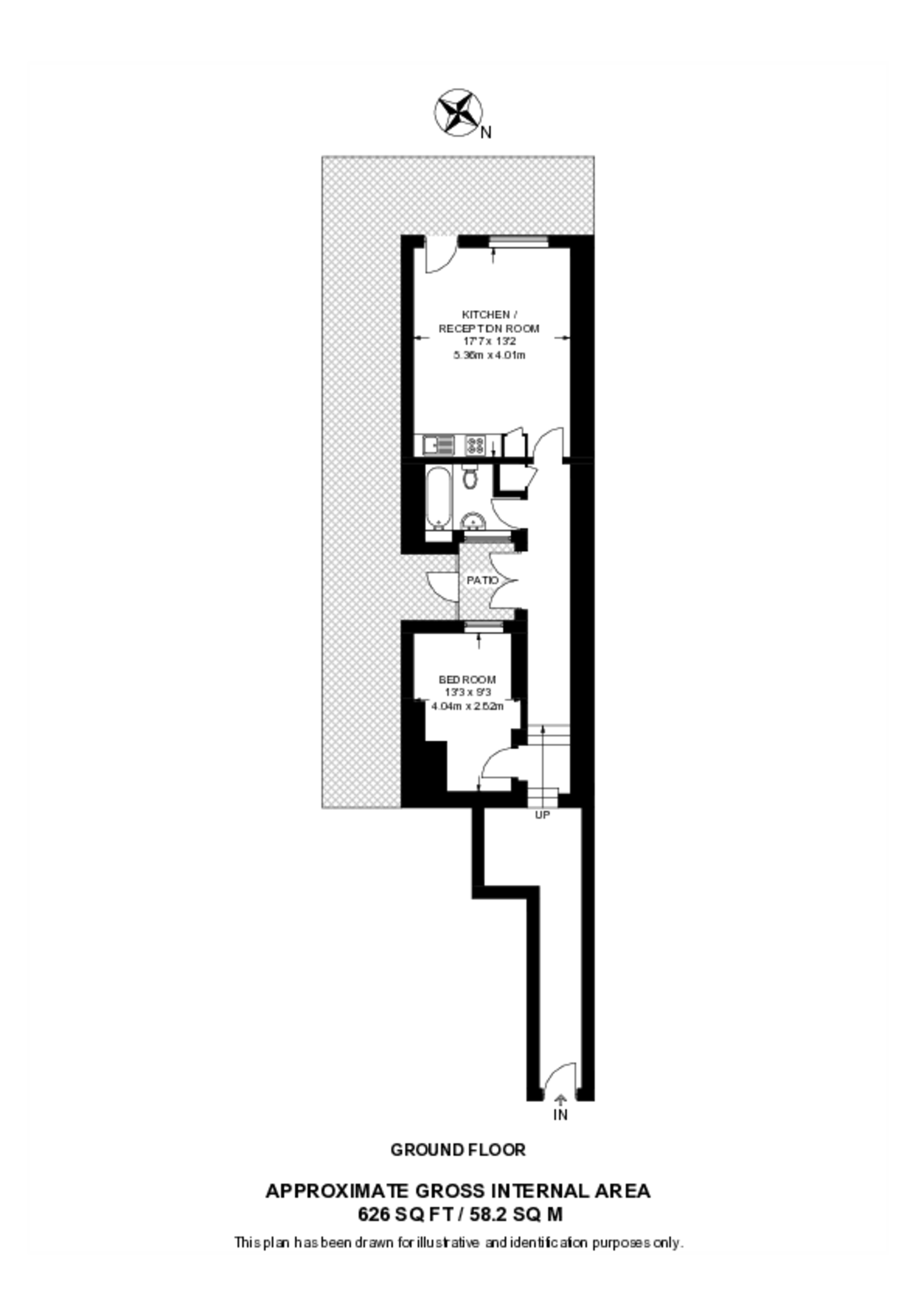 Waddon Road, Croydon floorplan