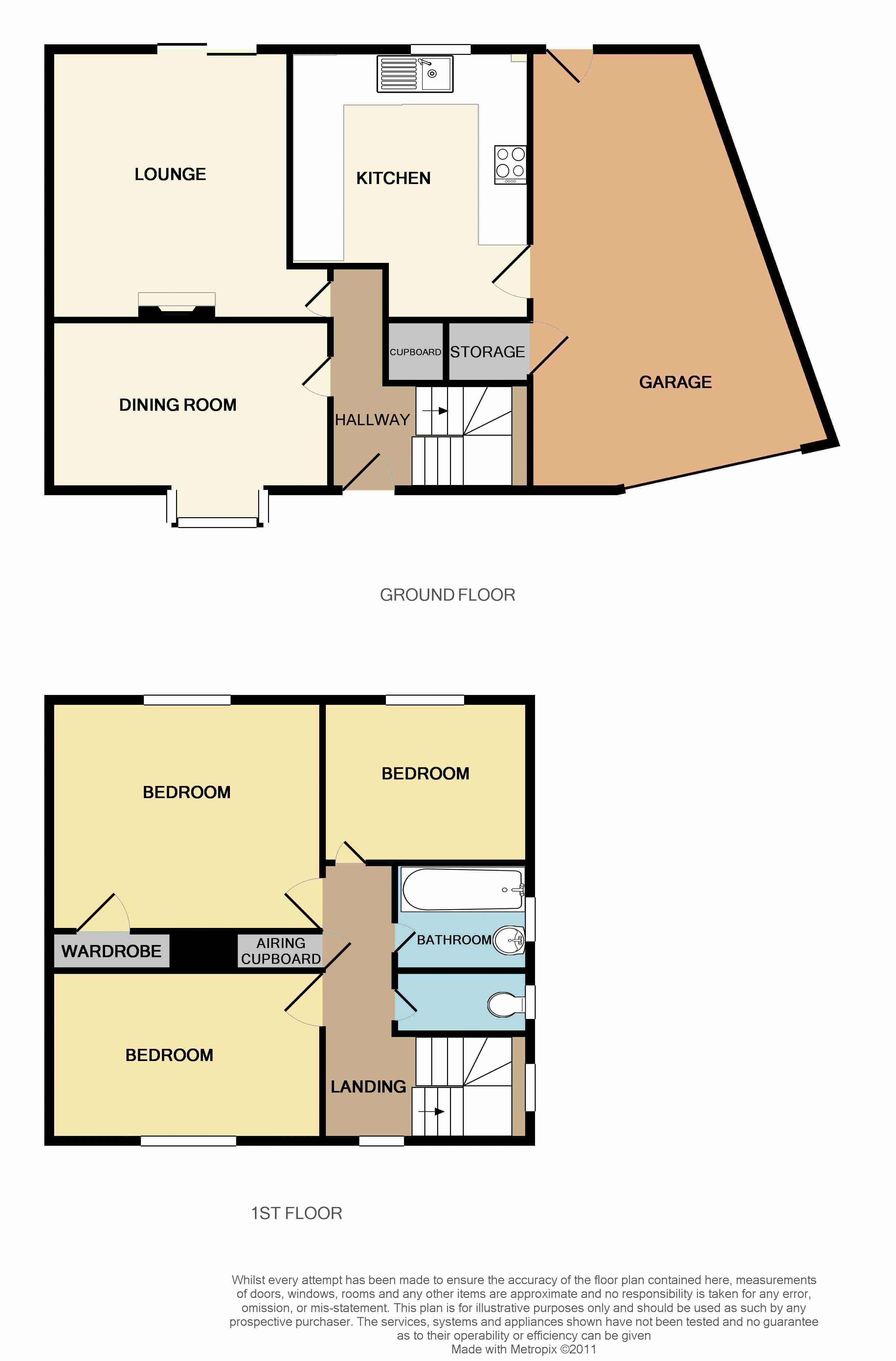 3 Bedrooms Semi-detached house to rent in Perry Way, Aveley, South Ockendon RM15