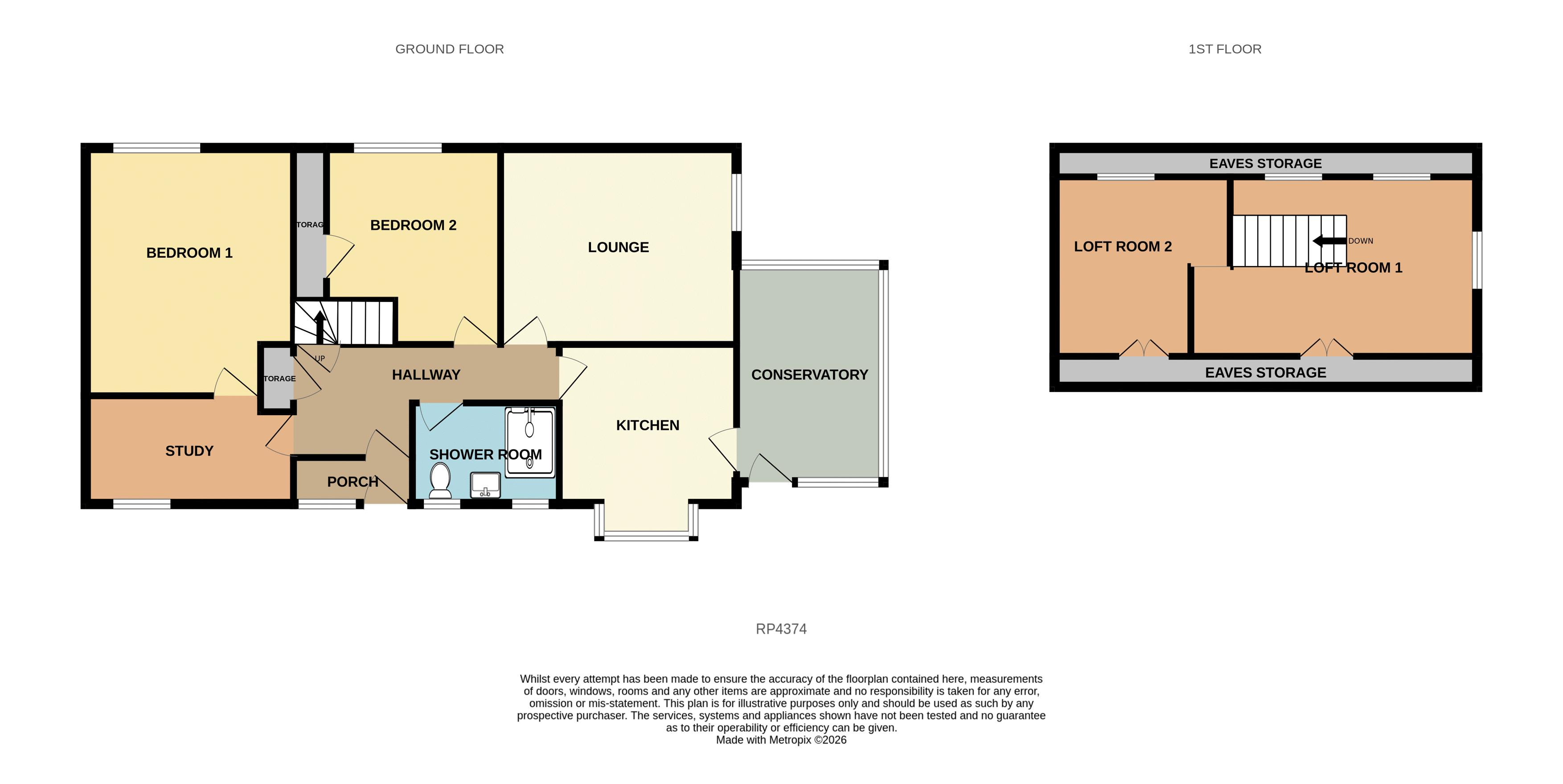 24, Bodnant Road, Colwyn Bay floorplan