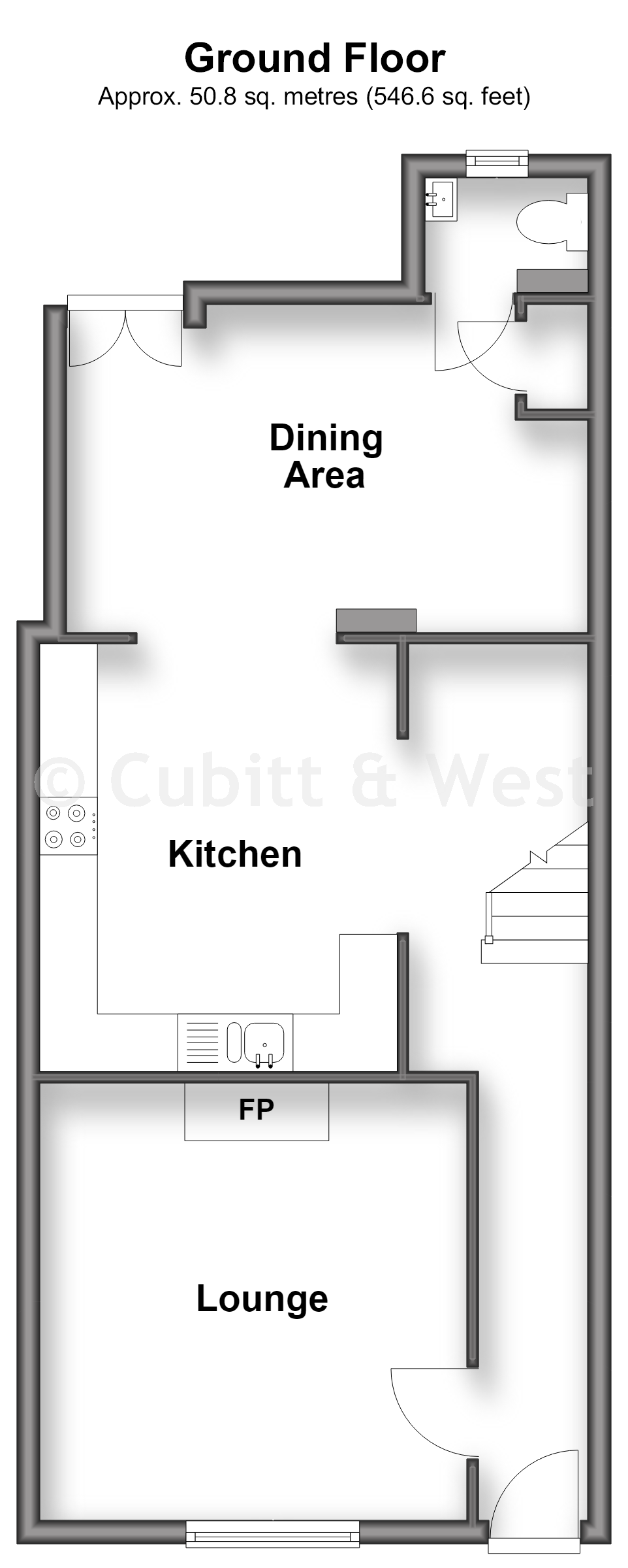 16, Bridge Road, Emsworth floorplan