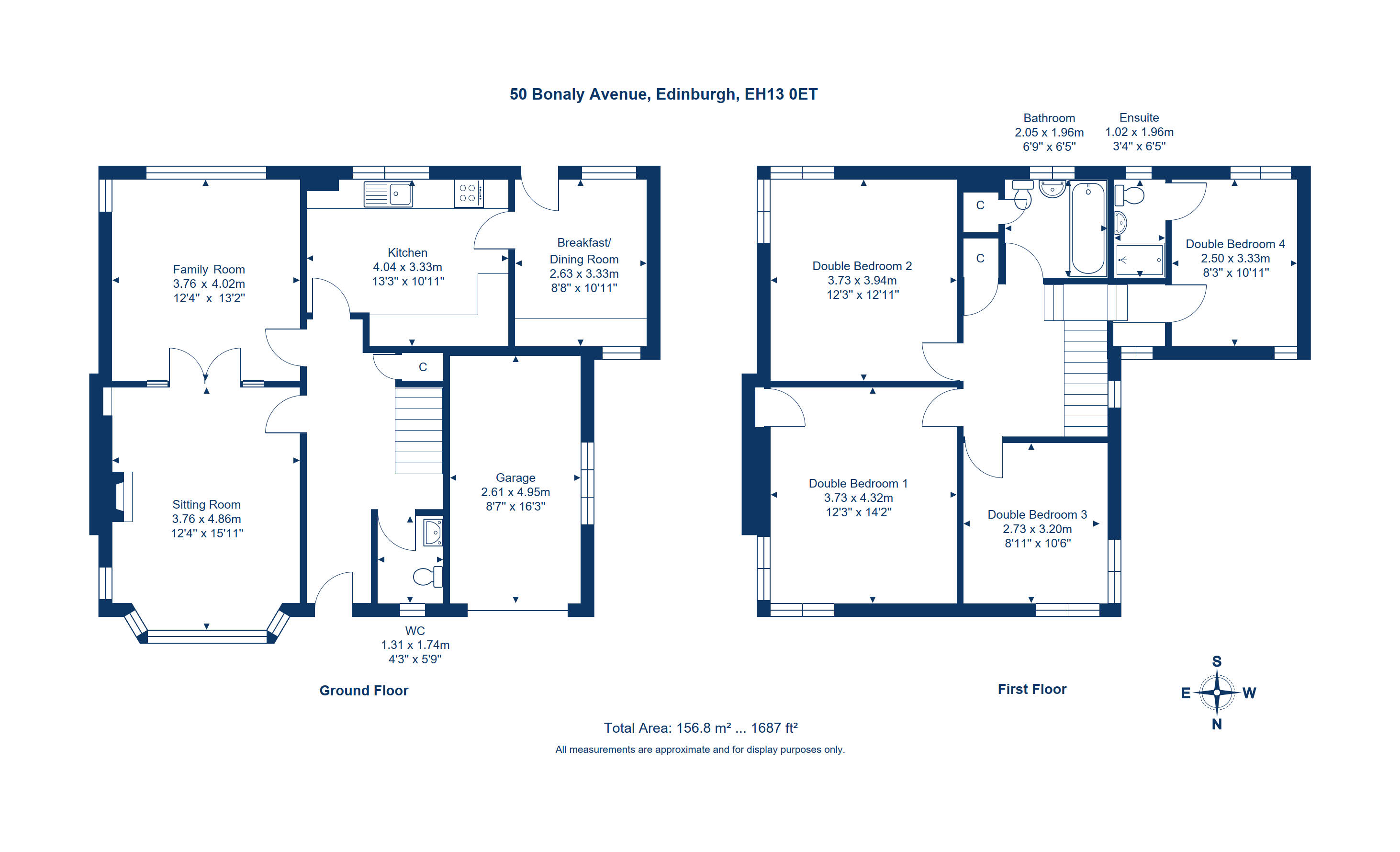 50, Bonaly Avenue, Edinburgh floorplan