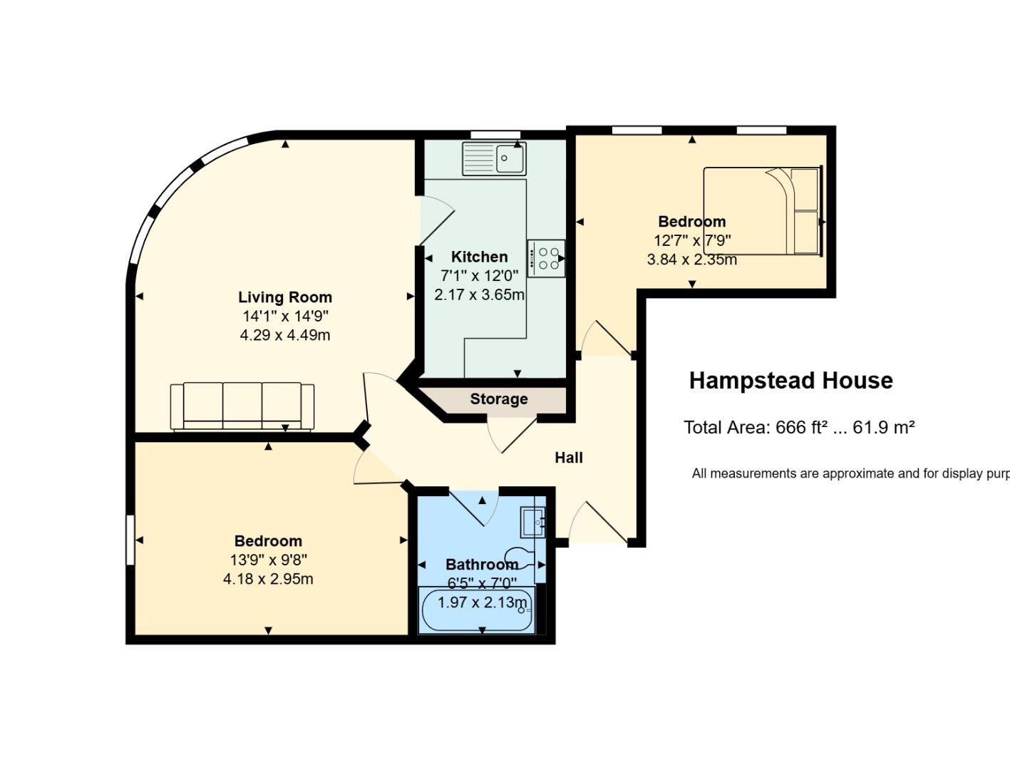 Llwyn Passat, Penarth floorplan