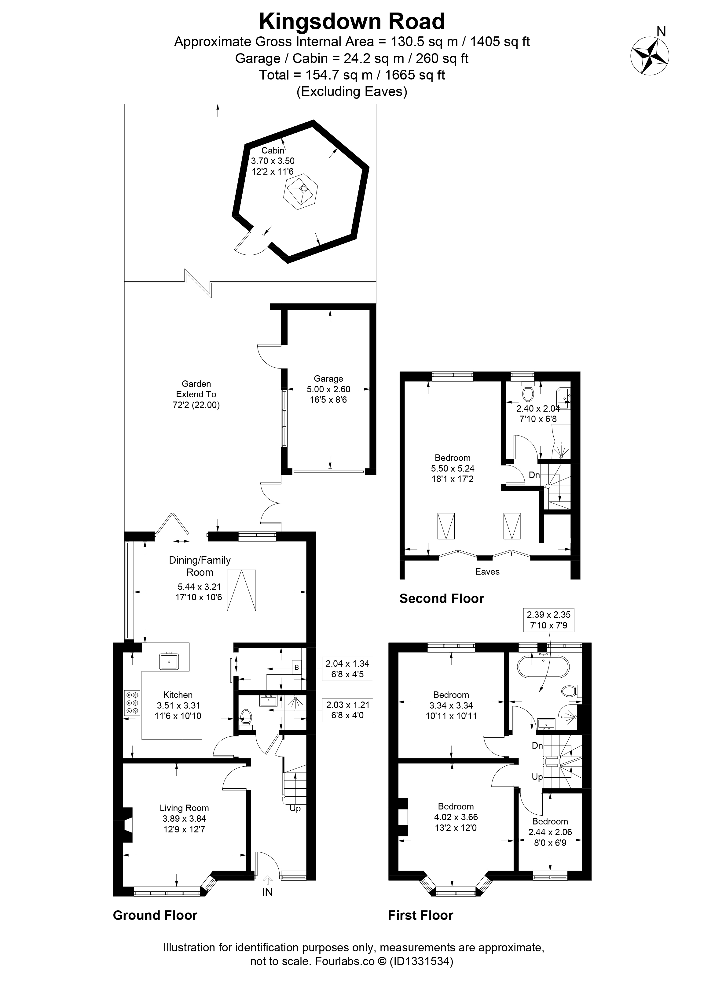 31, Kingsdown Road, Sutton floorplan