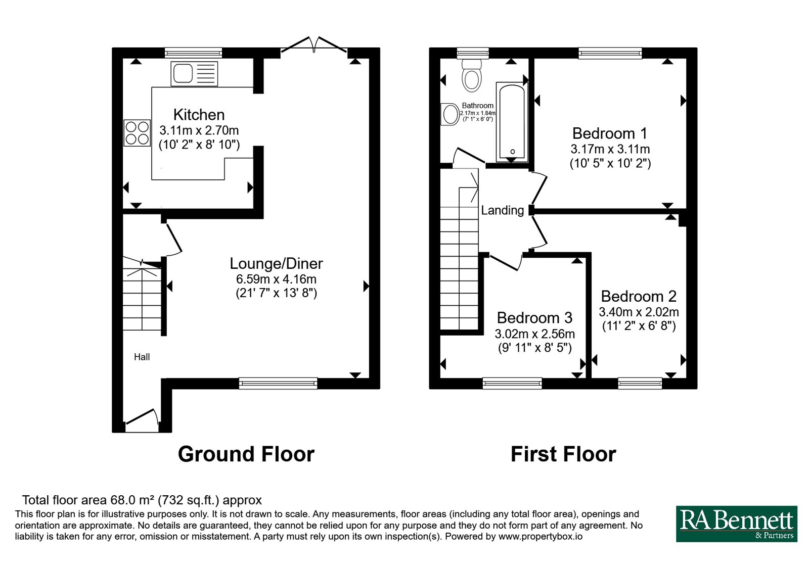21, Barley Close, Gloucestershire floorplan