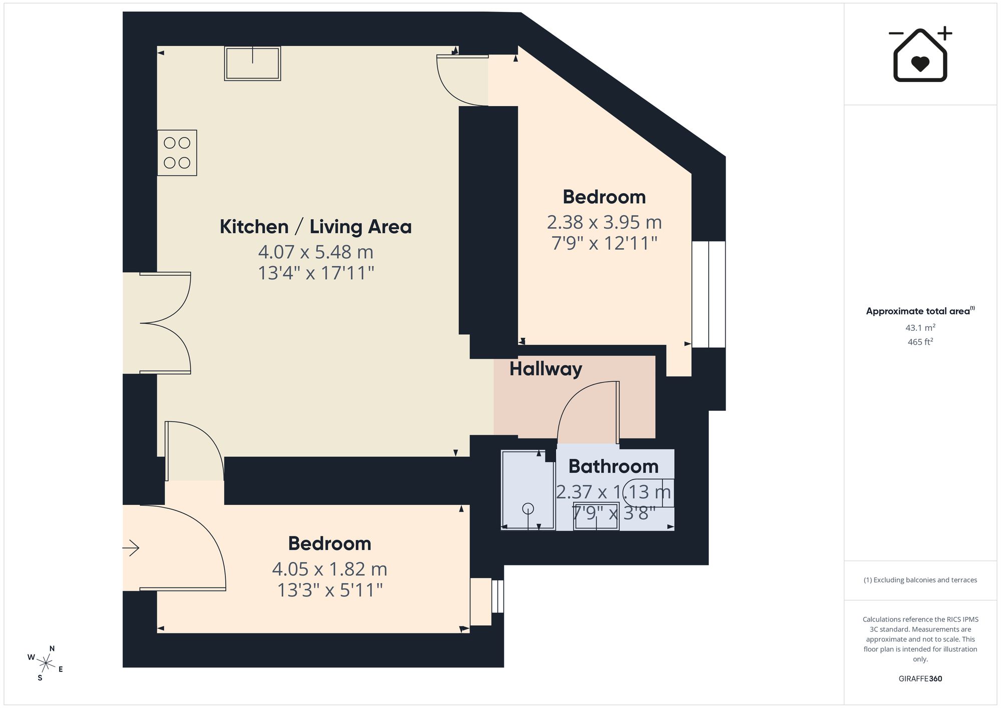 Woodpecker Cottage, Mathry, Haverfordwest floorplan