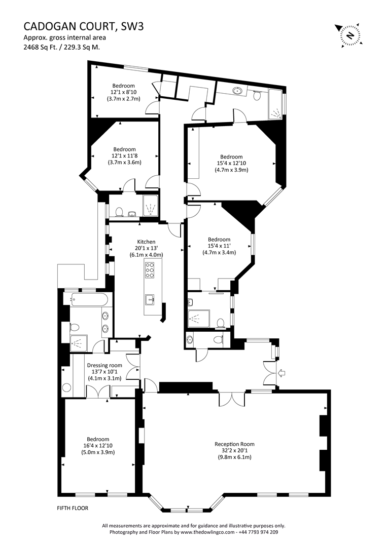 27, Cadogan Court, Chelsea floorplan