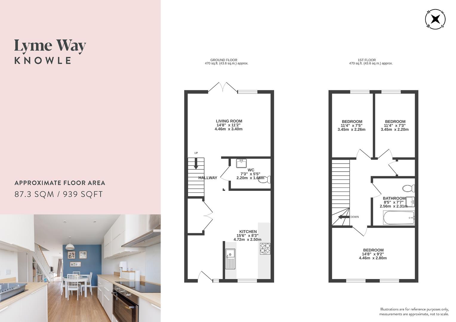 2, Lyme Way, Bristol floorplan