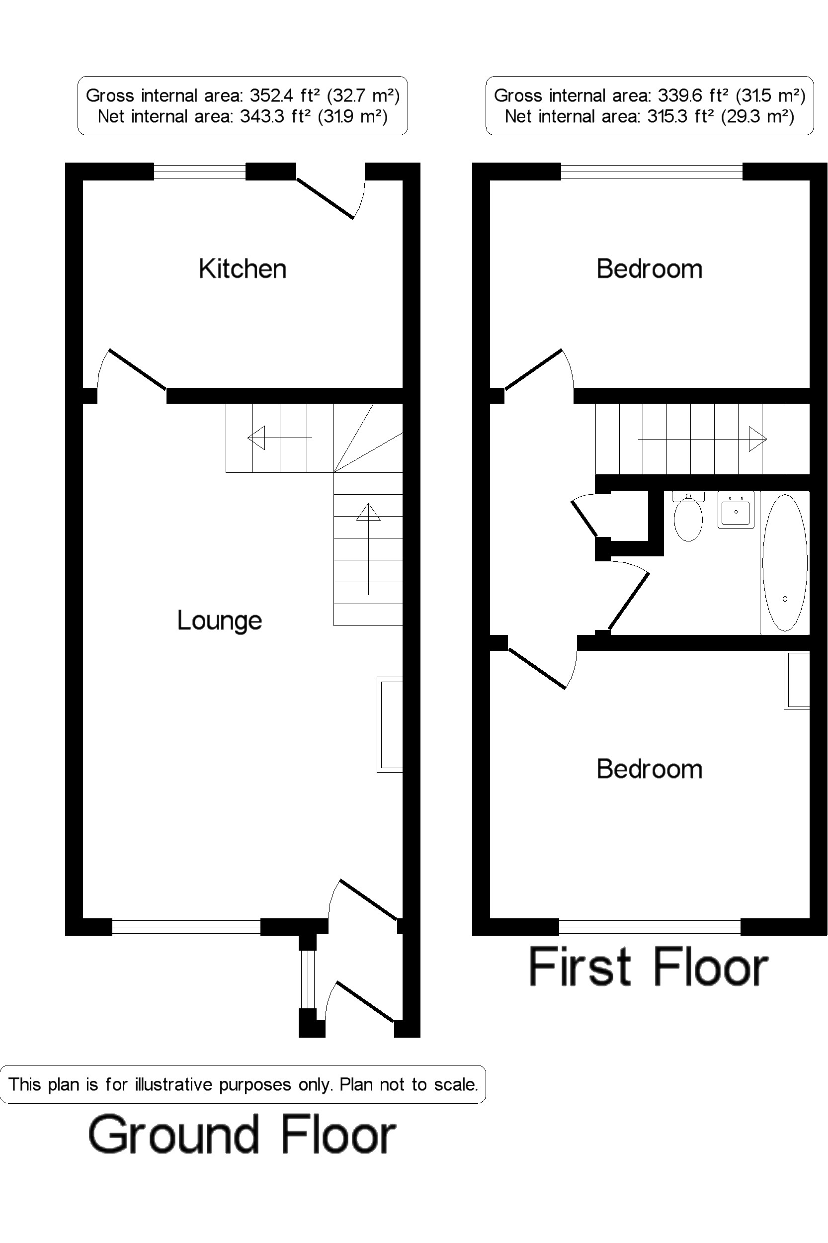 2 Bedrooms Terraced house for sale in Barlow Close, Banbury, Oxfordshire, England OX15