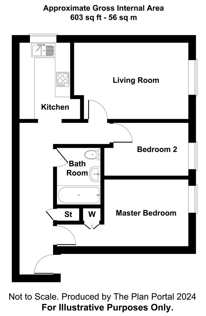 15 Apton Court, Apton Road, Bishop's Stortford floorplan