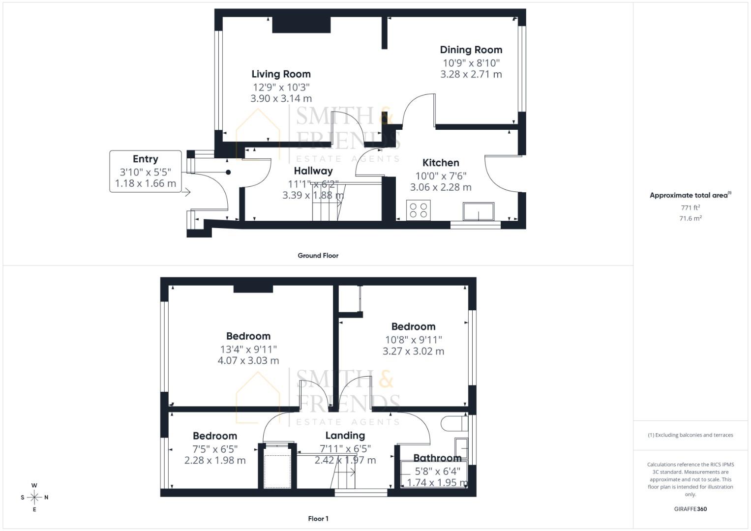 12, Christchurch Drive, Stockton-On-Tees floorplan