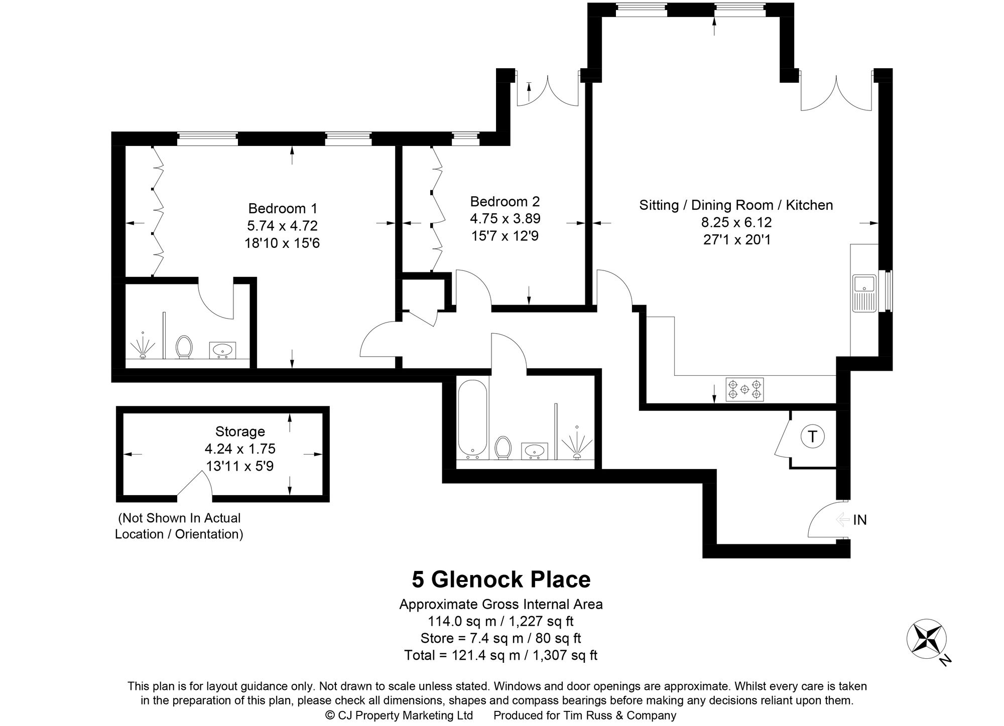 5 Glenock Place Penn Road, Beaconsfield floorplan