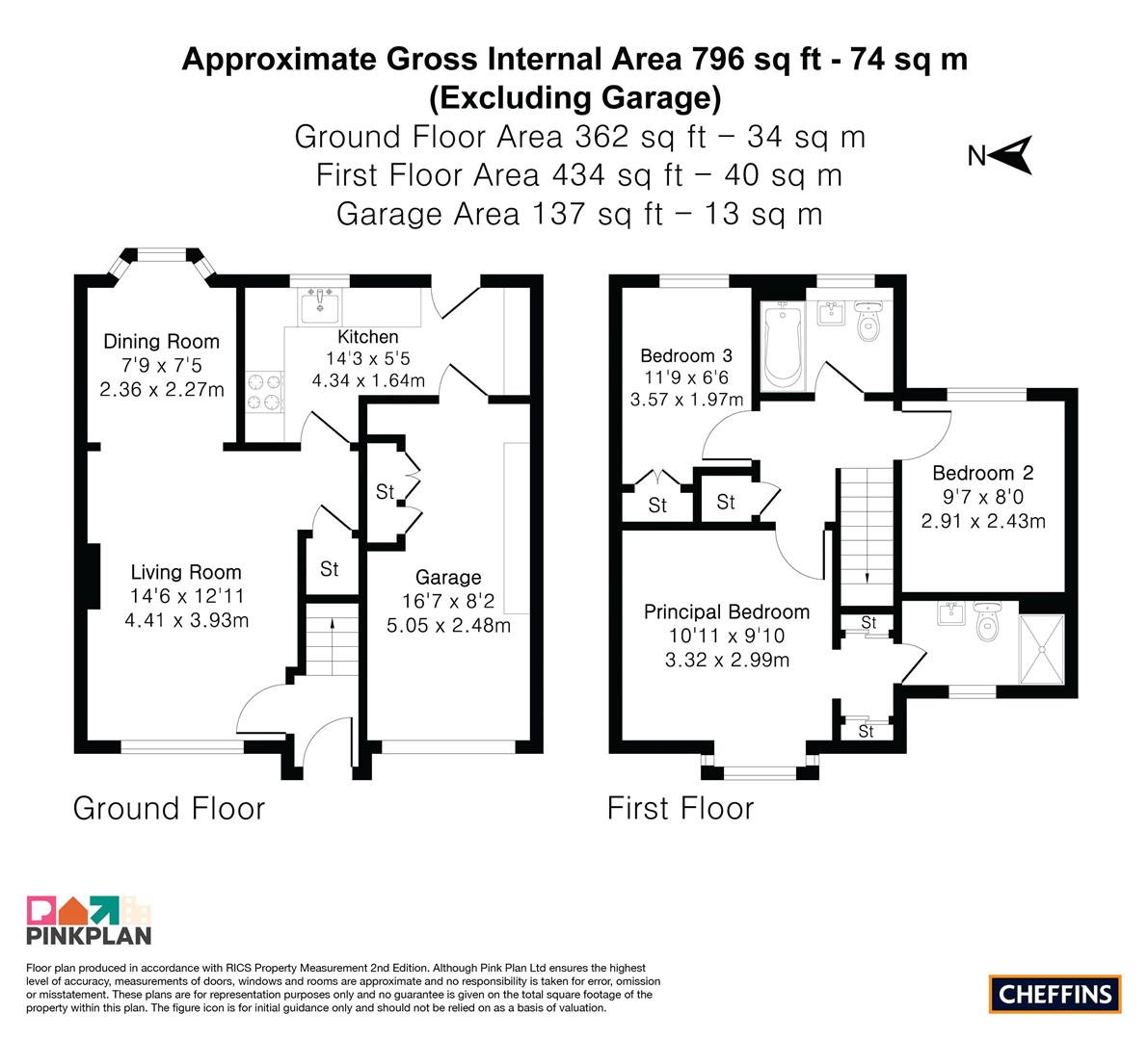 12, Carrick Close, Cambridge floorplan