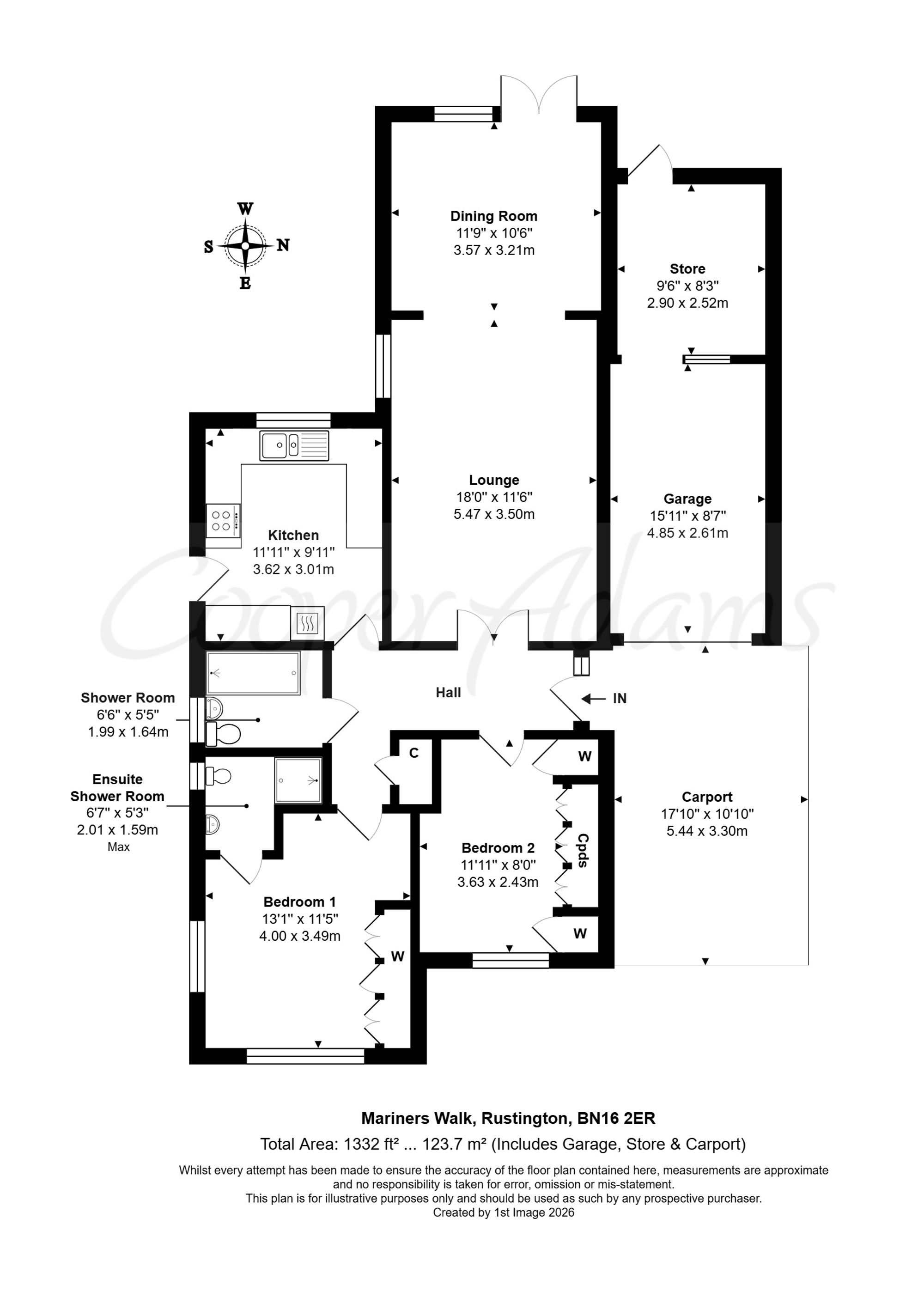 18 Mariners Walk, Littlehampton floorplan