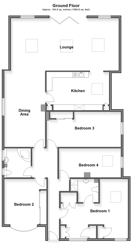 London Road West Kingsdown, Sevenoaks floorplan