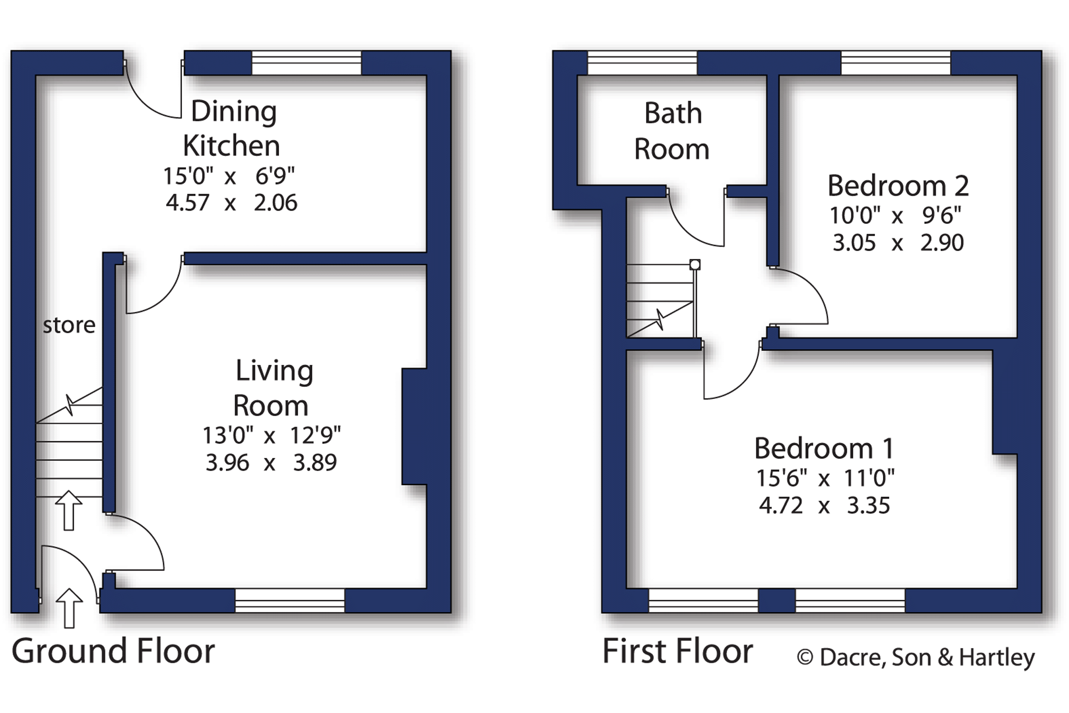 16, Bennett Street, North Yorkshire floorplan