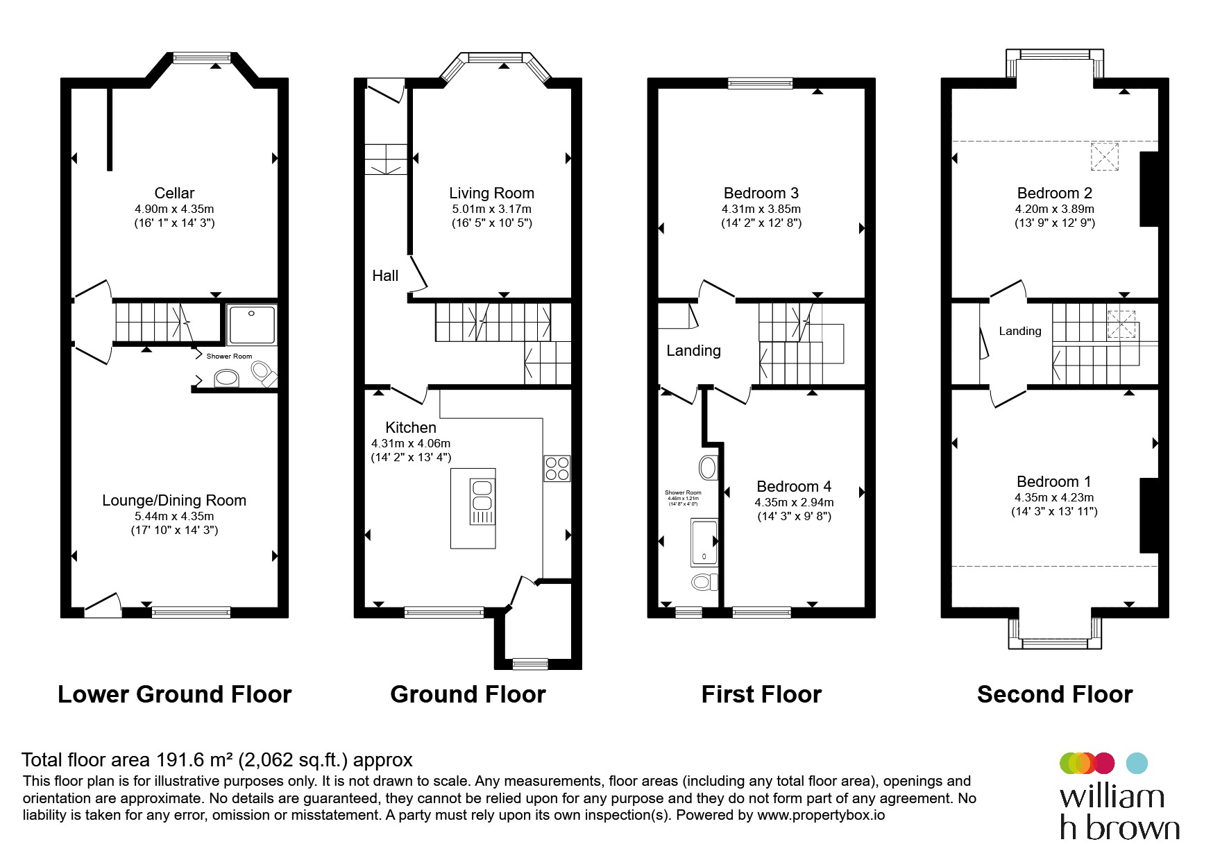 16, Northdale Road, Bradford floorplan