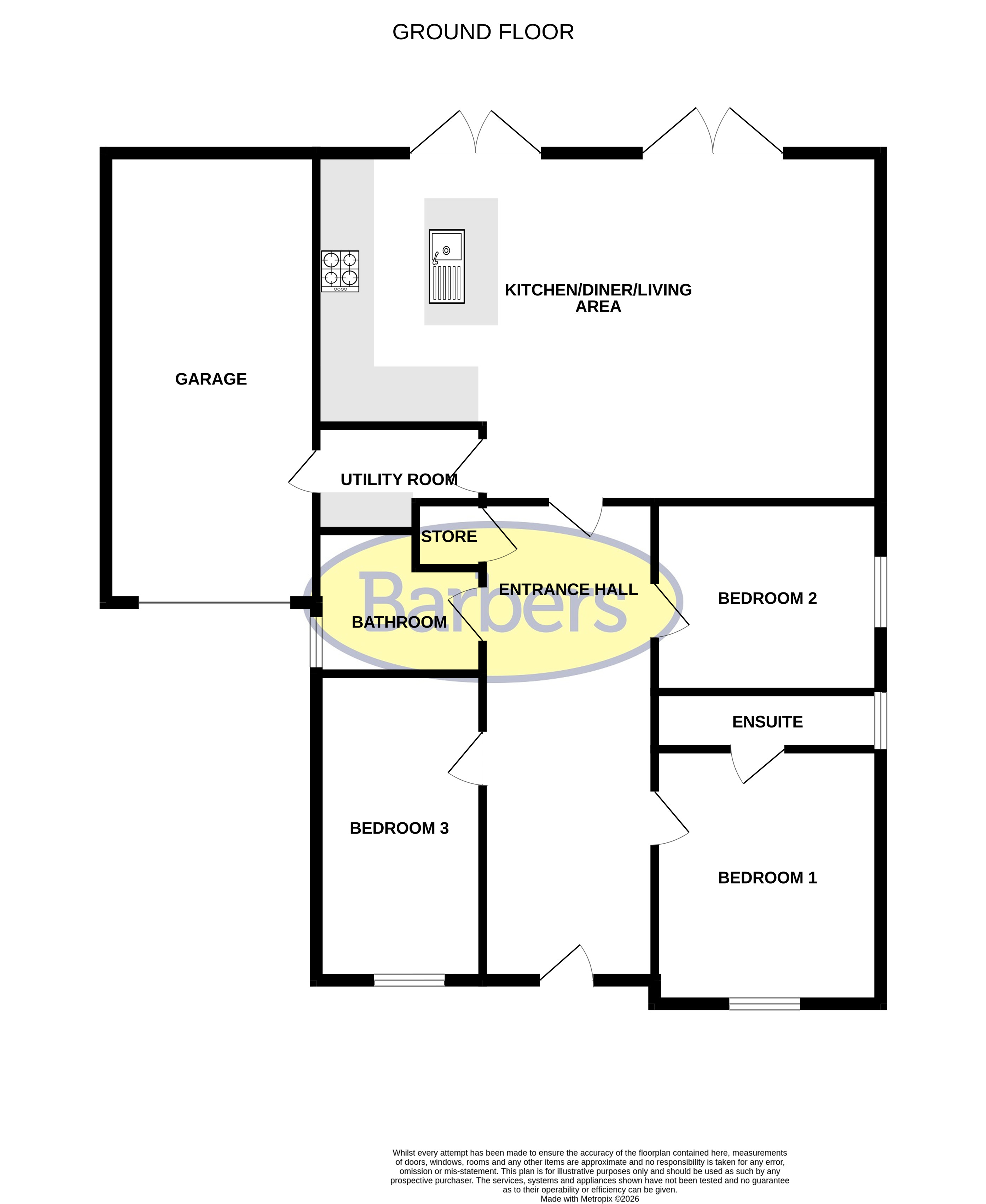 40, Shrewsbury Street, Whitchurch floorplan