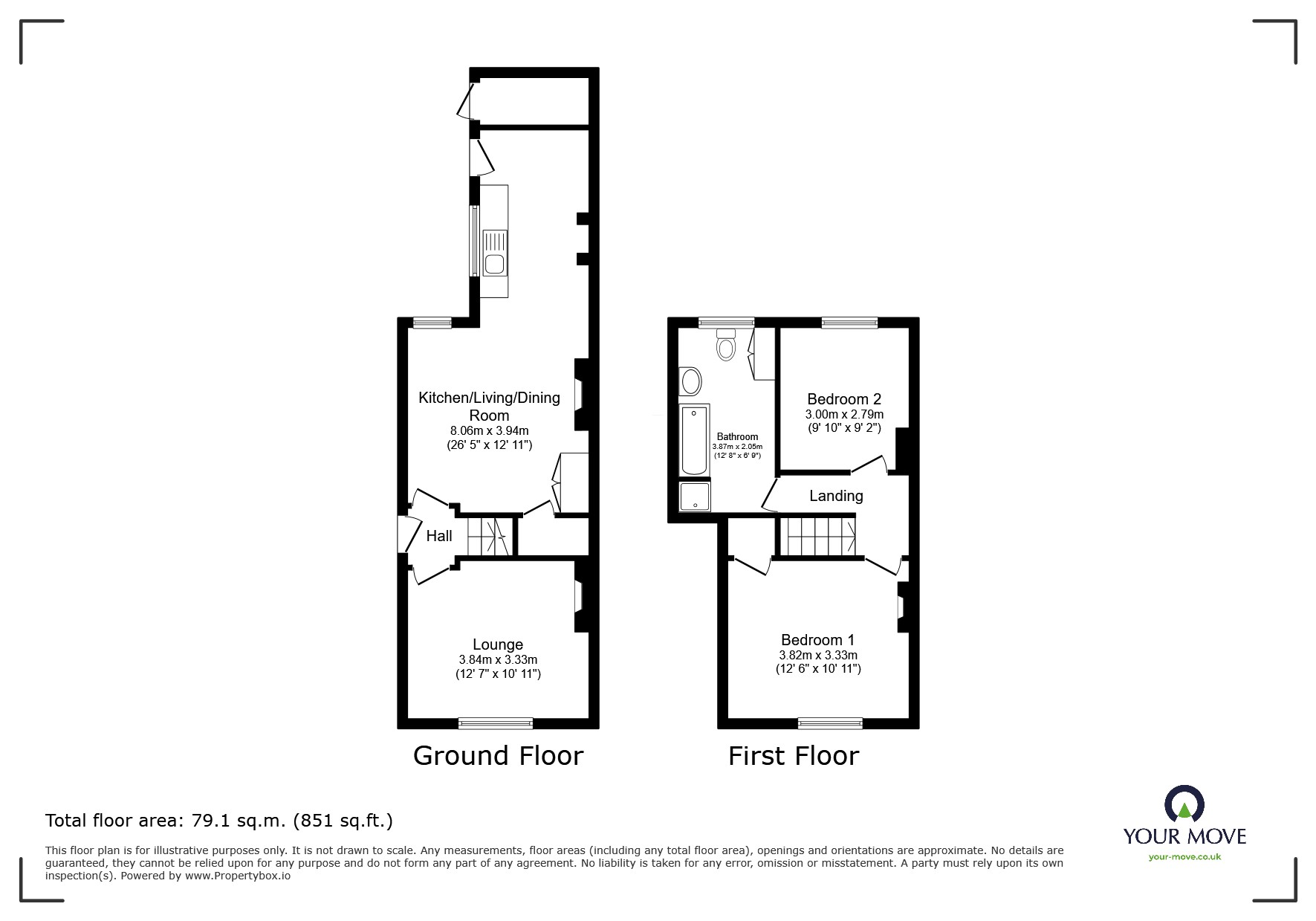 43, Burton Road, Lincolnshire floorplan