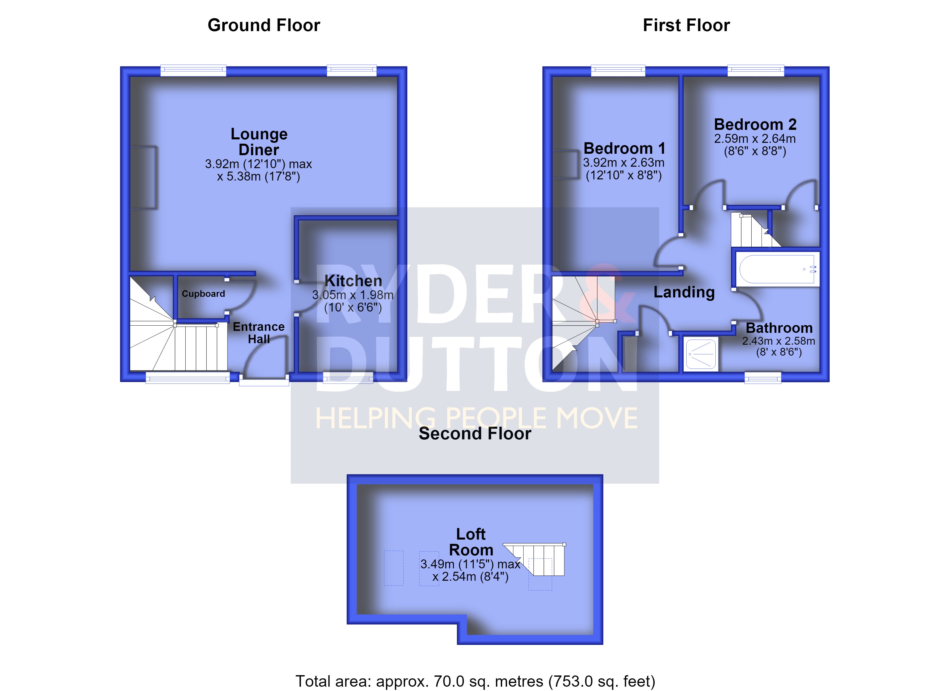 2 Manor House Farm,, Broad Lane, Holmfirth floorplan