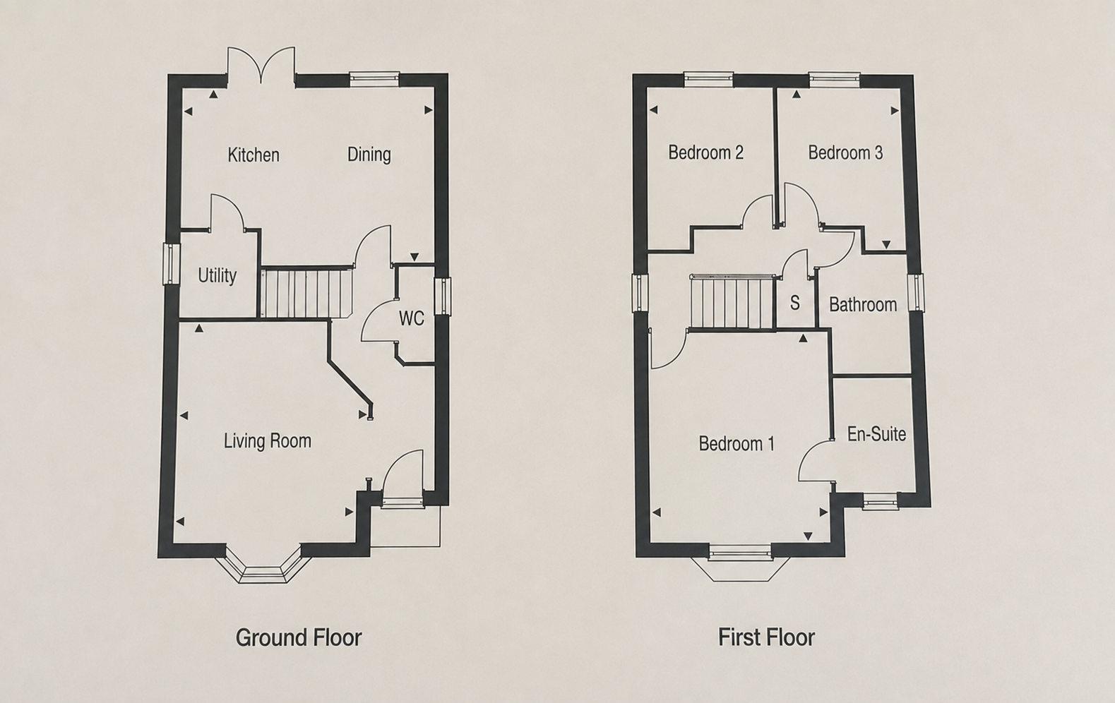 56, Cardinal Drive, Burbage floorplan