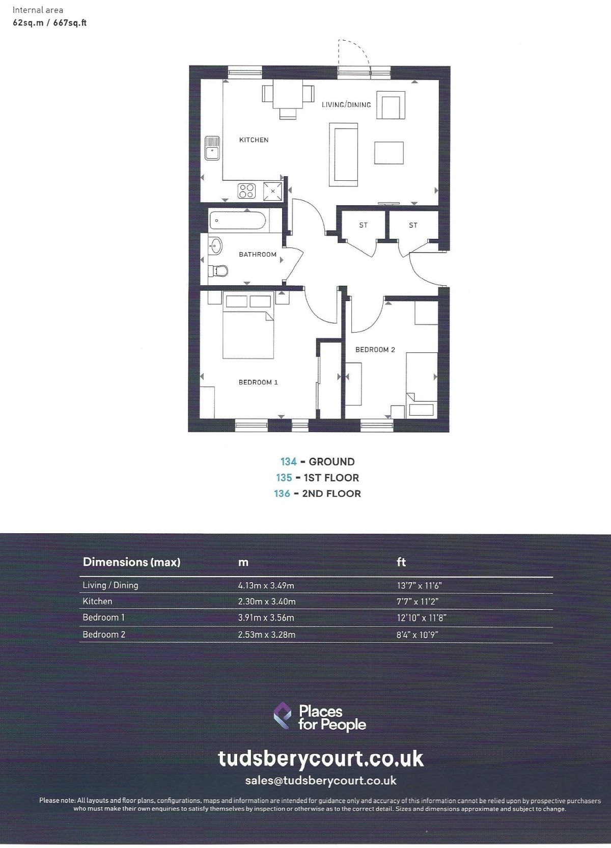 2 Bedrooms Flat for sale in Tudsbery Court, Edinburgh EH16