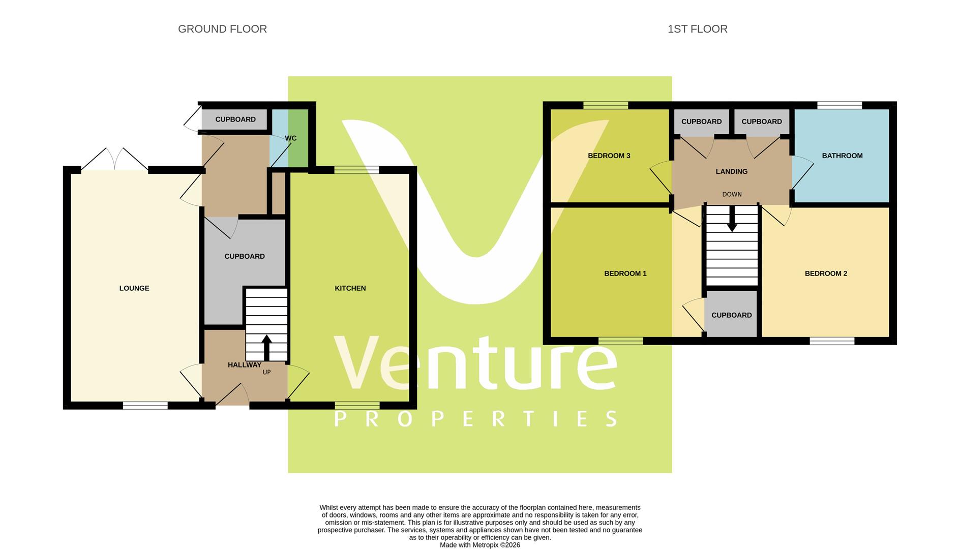 9, Dale View, Crook floorplan
