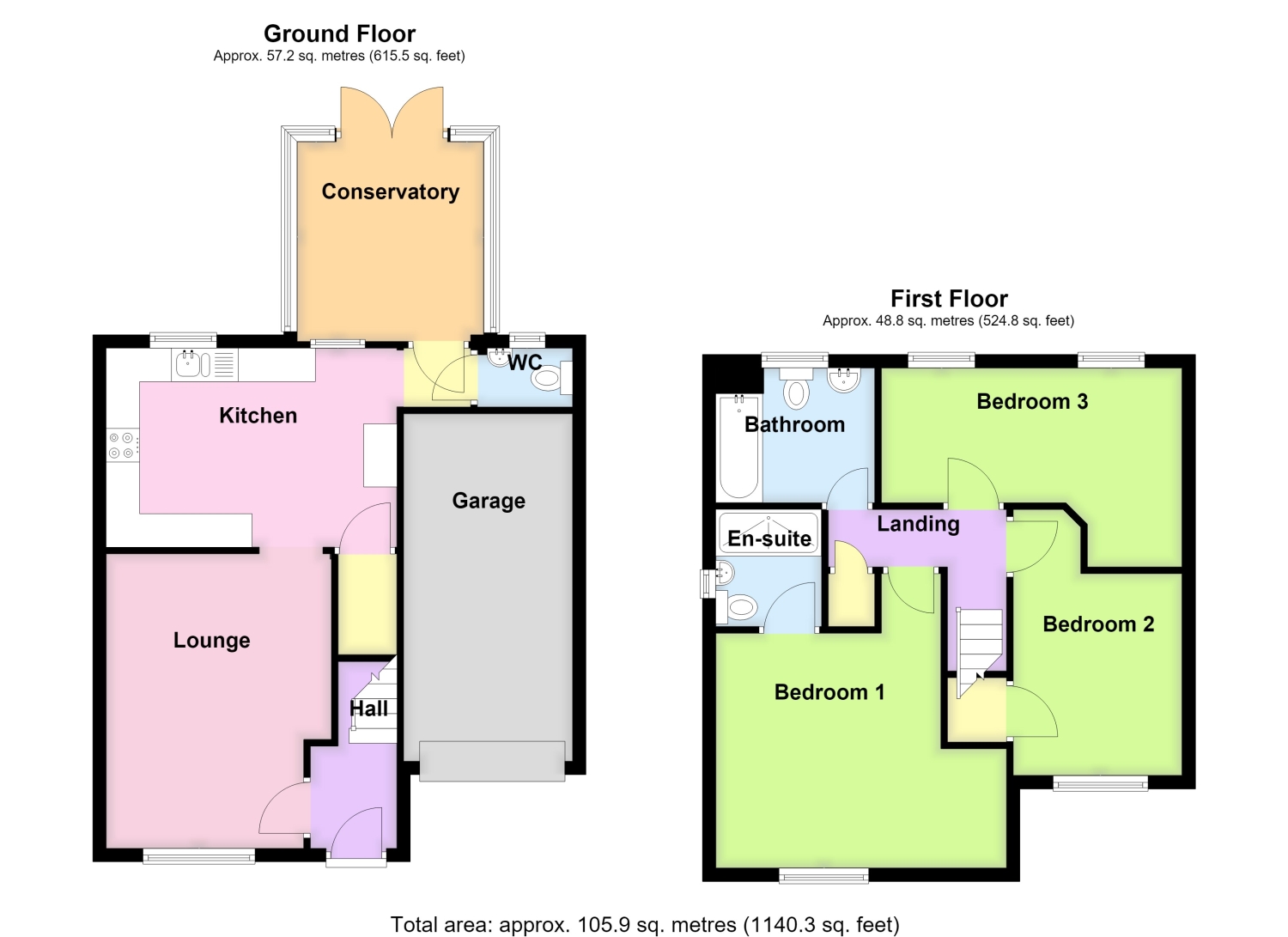21, Church Walk, Boston floorplan