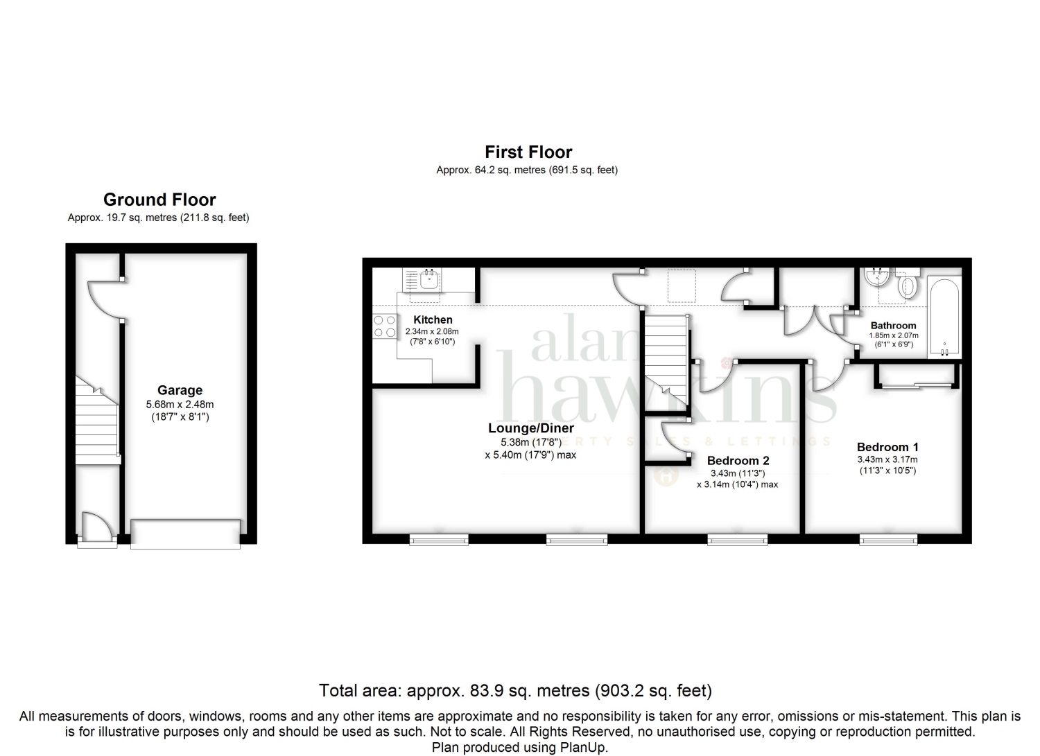 3, Hart Close, Swindon floorplan